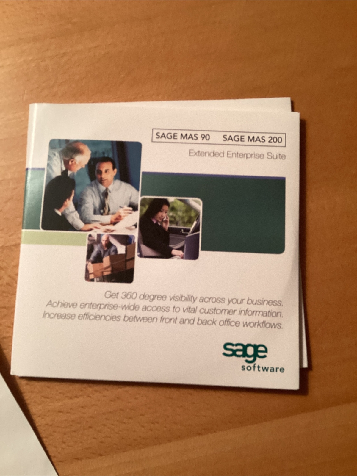 BRAND NEW Sage MAS90 MAS200 Extended Enterprise Suite. DVDs. Sage CRM KEYS