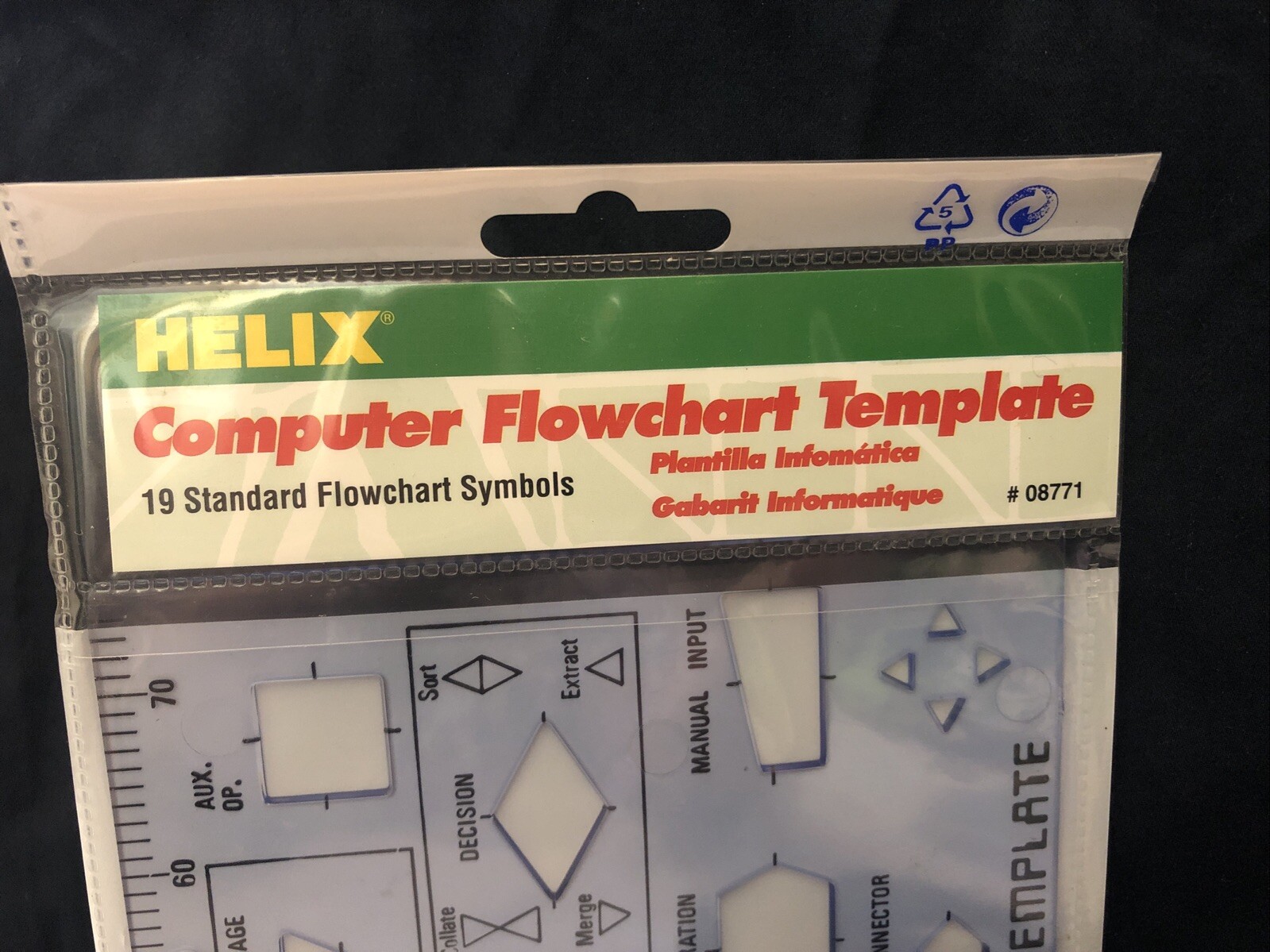 Helix H77 Computer Flowchart Template – Made in England Programming Algorithms