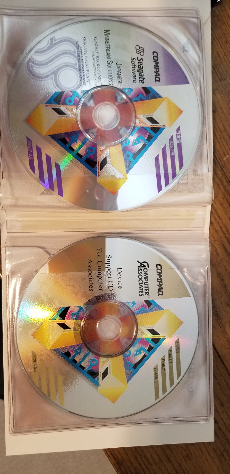 Compaq Storage Management Solutions Release 3.10 7-CD Program