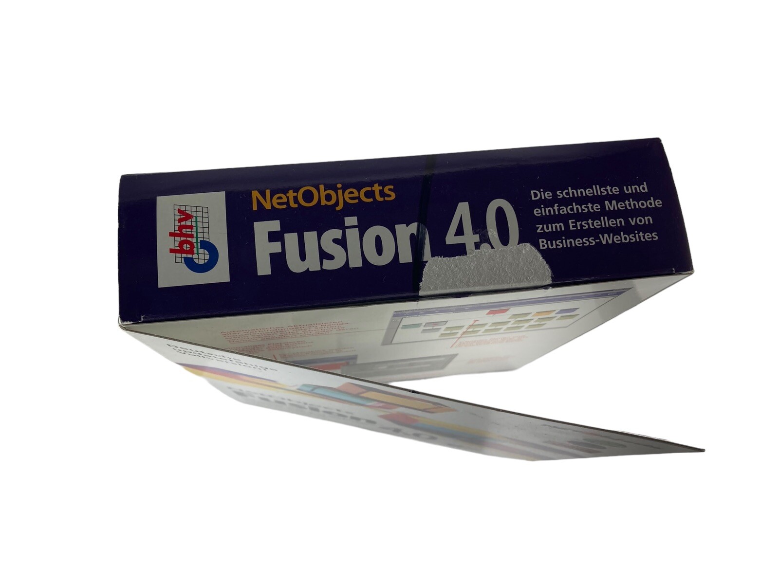 NetObjects Fusion 4.0 Software Business Websites Create Vintage PC CD-ROM