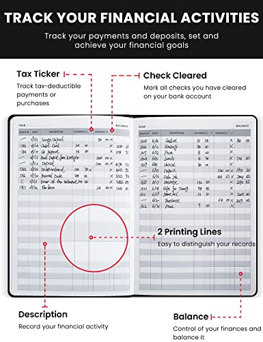 Check Registers for Personal Checkbook,Checkbook Register for Personal or