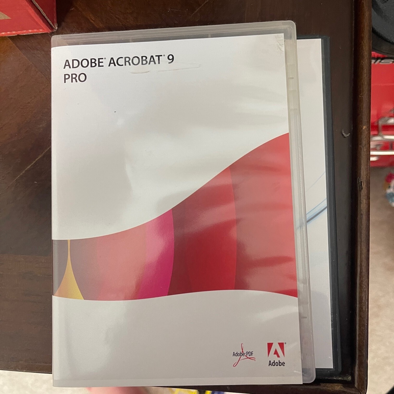 Adobe Acrobat 9 – CD & Serial Number