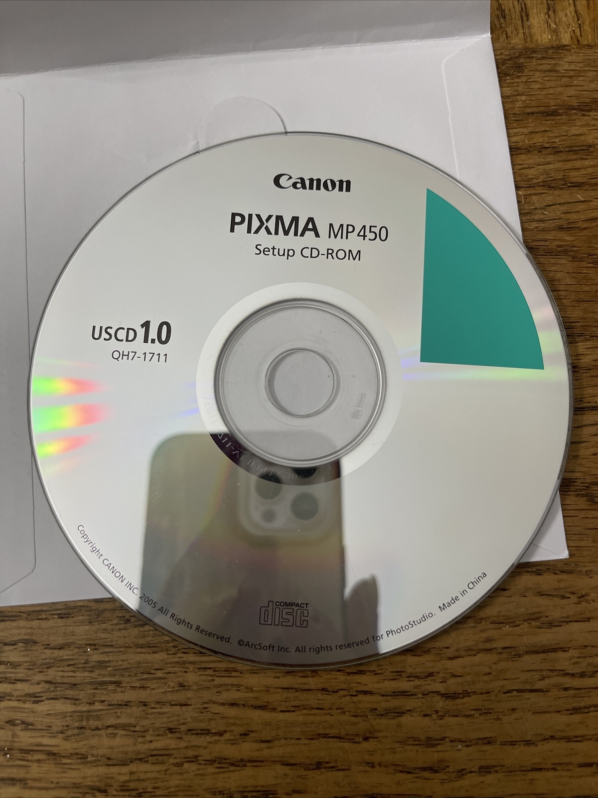 Canon Pixma MP450 PC Software