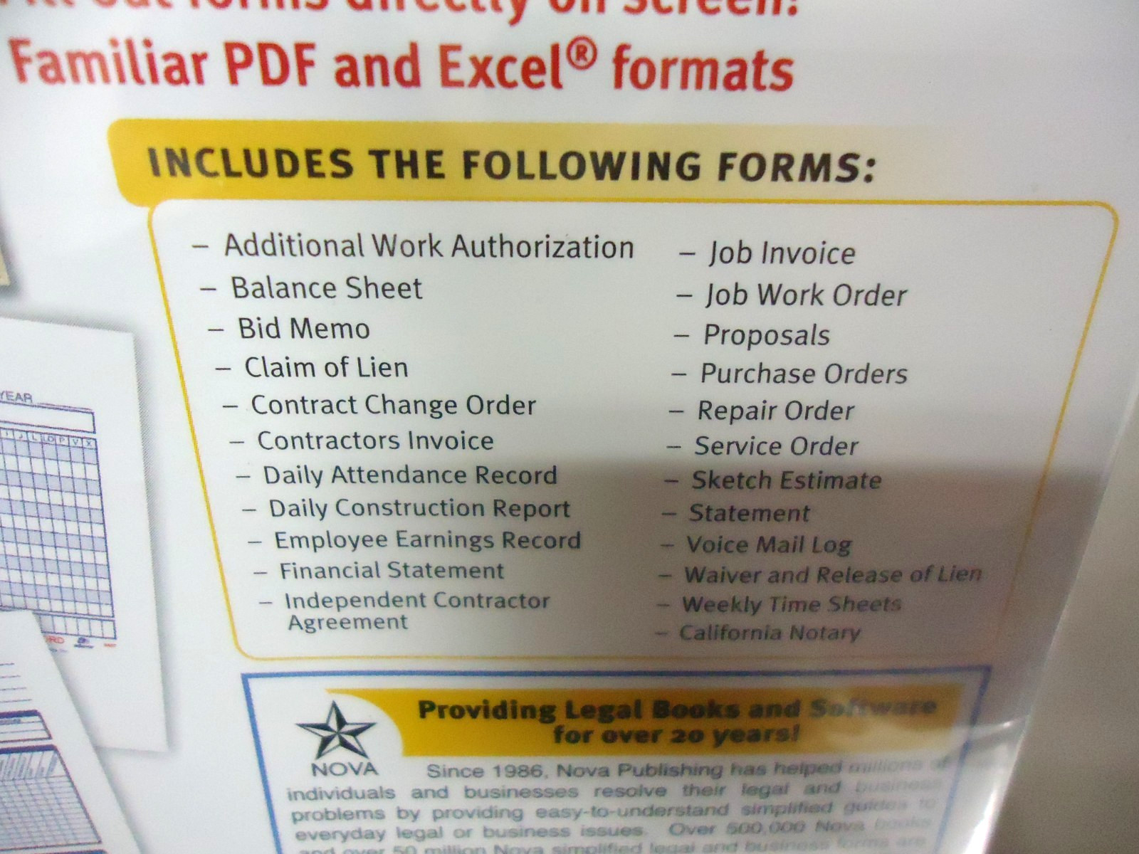 3 NEW! Adams Business, Contractor & Legal Forms on CD ROM’s! FREE Shipping!