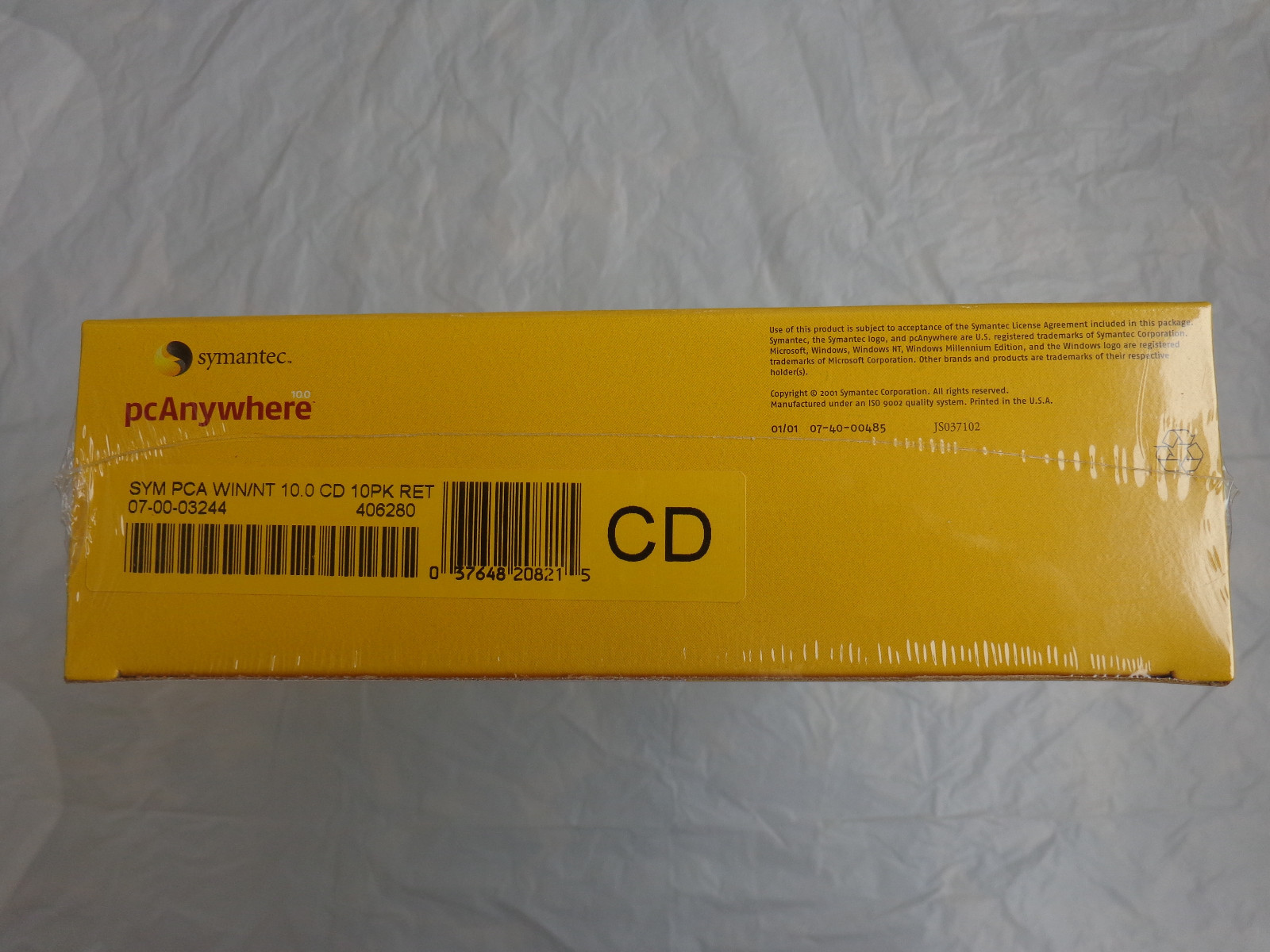 pcAnywhere v10.0 10-User Pack (New!Factory sealed retail box)