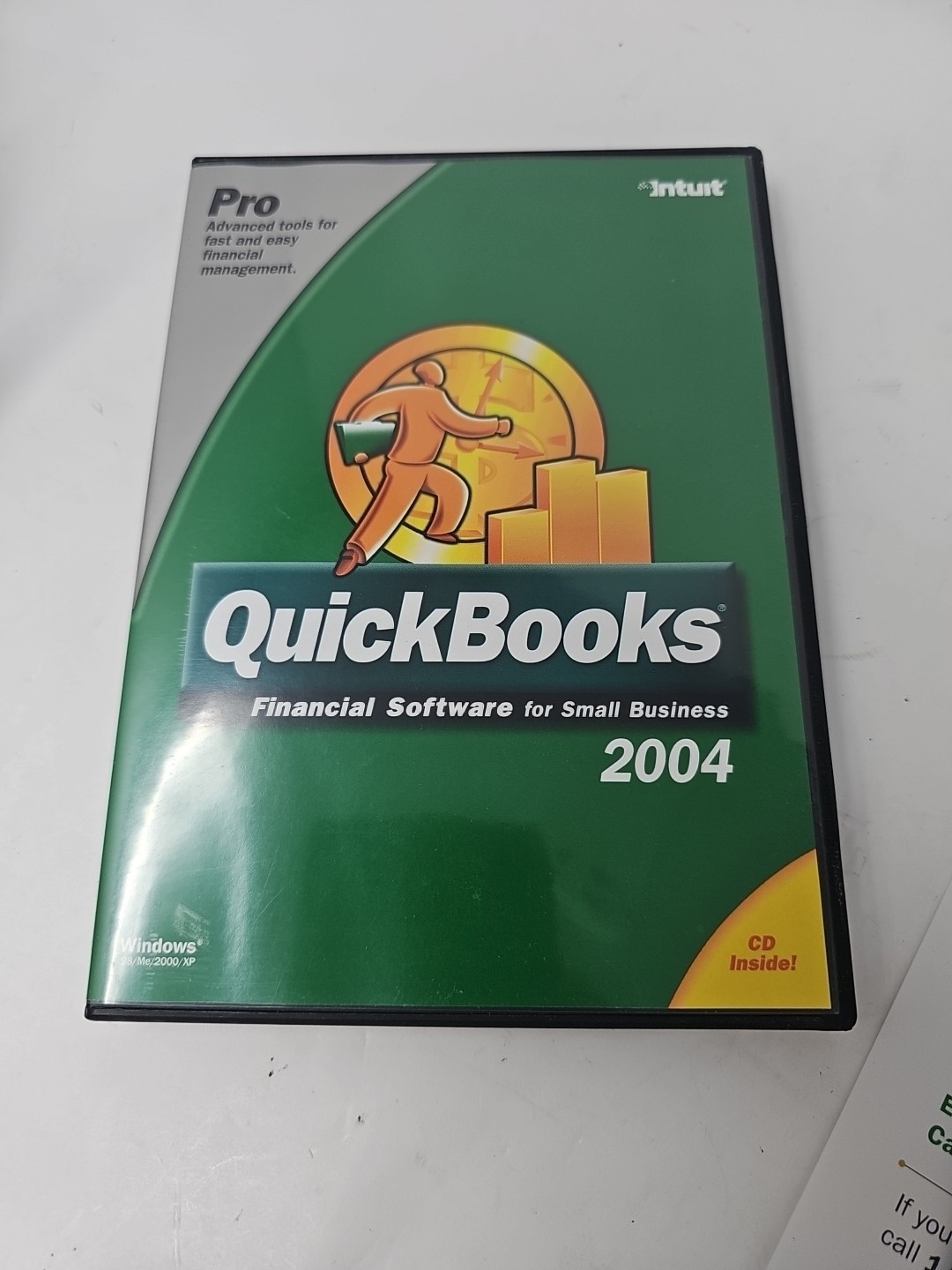 Intuit QuickBooks PRO 2004 Small Business Windows 98/ME/2000/XP