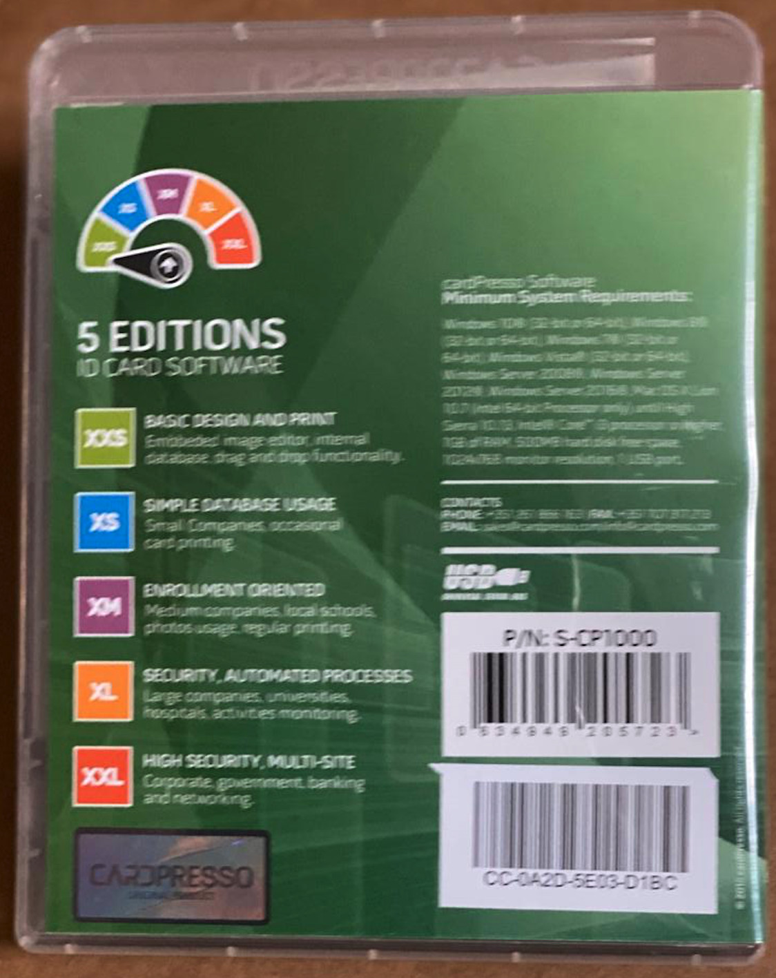 CardPresso XXS Edition ID Card Design Software EVOLIS