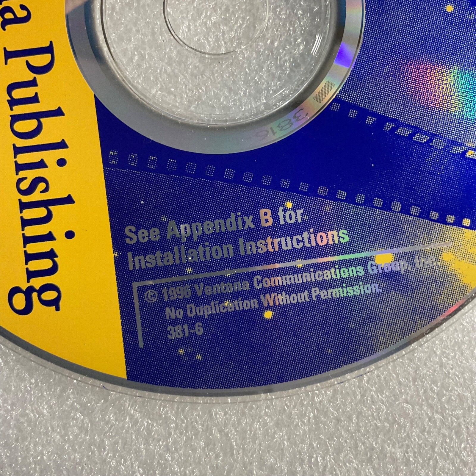 Official Multimedia Publishing For Netscape Window/Macintosh 1996 CD Rom