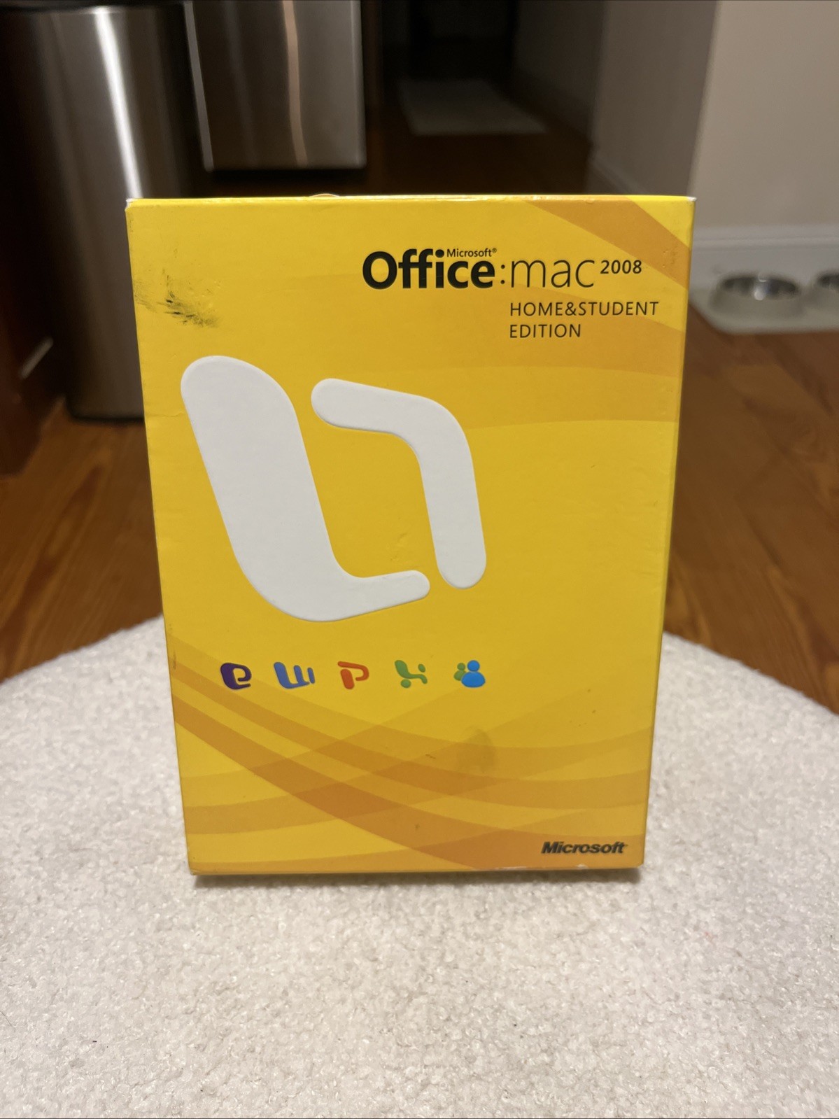 Microsoft Office 2008 Home & Student Edition for Apple/Mac With 3 Product Keys