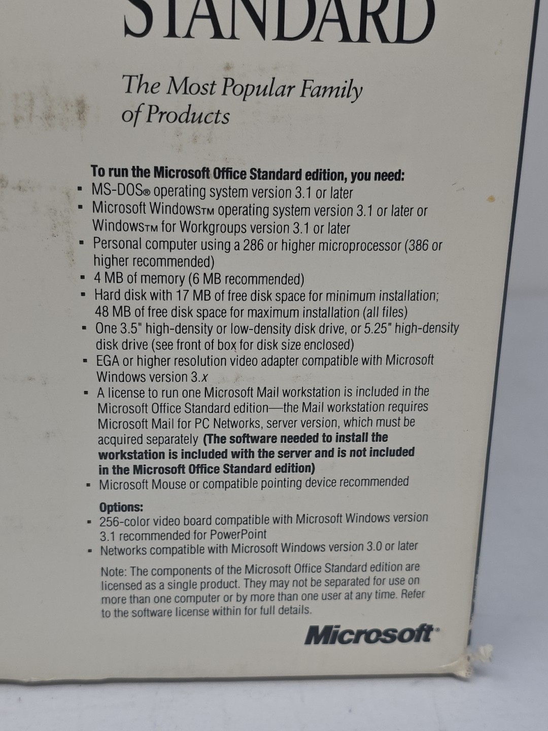 Vintage 1993 Microsoft Office Standard With 15 Floppy Disks ,books,