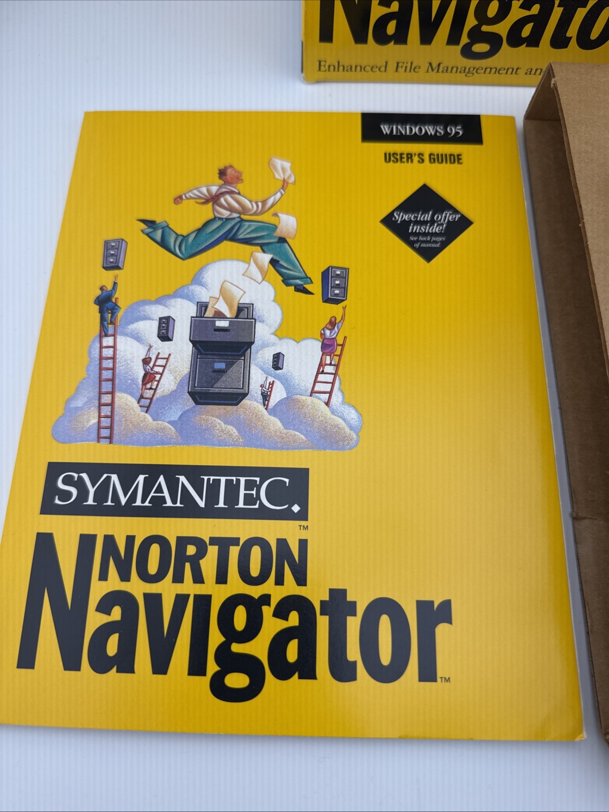 Vintage Symantec Norton Navigator For Windows 95