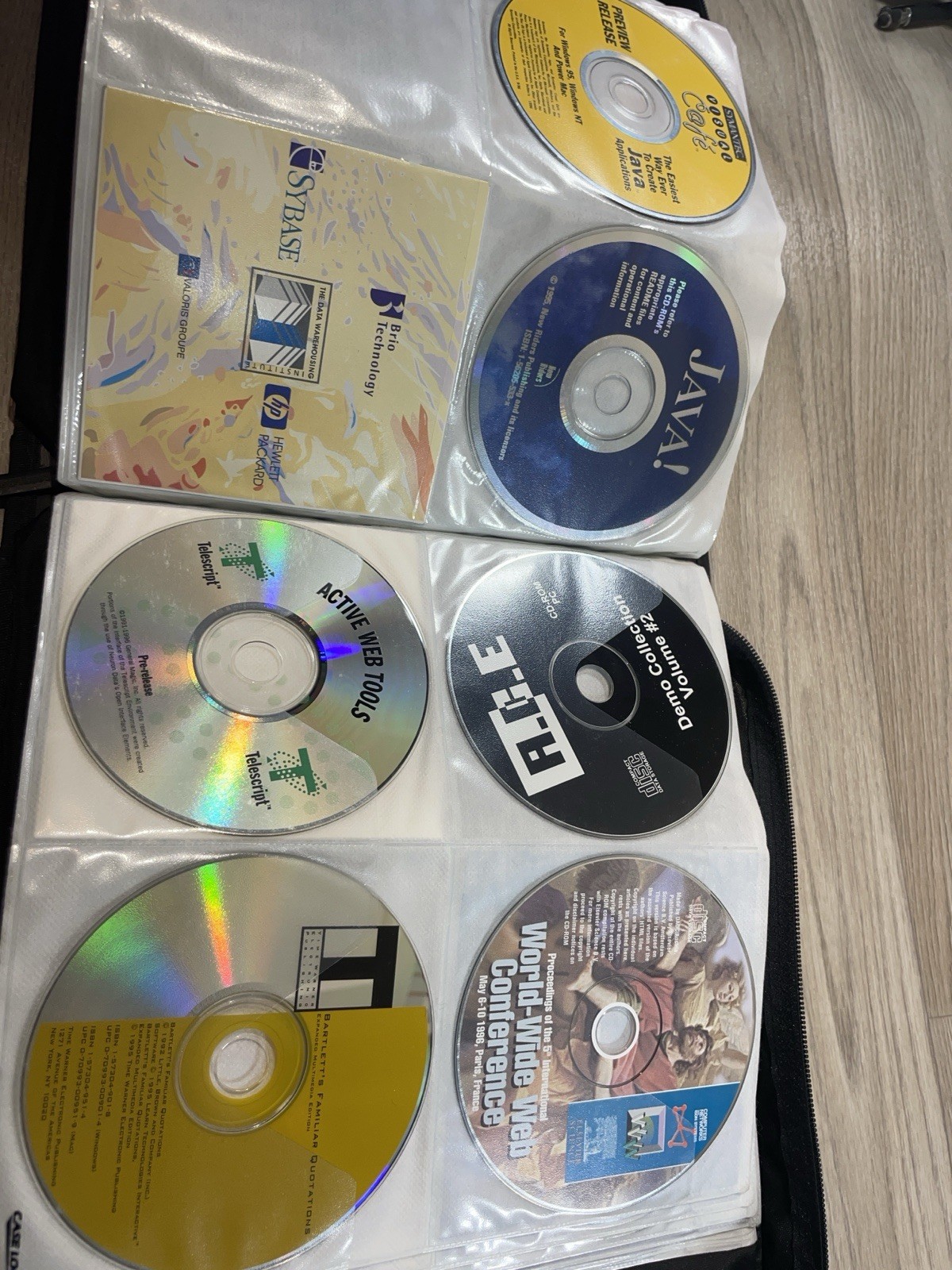 LOT OF 50 + SOFTWARE CD’s: IBM, Microsoft, Adaptec, Bionicle, Sound France CD