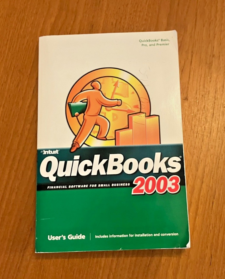 Intuit QuickBooks Pro 2003 for Small Business w/Key Code, user manuals