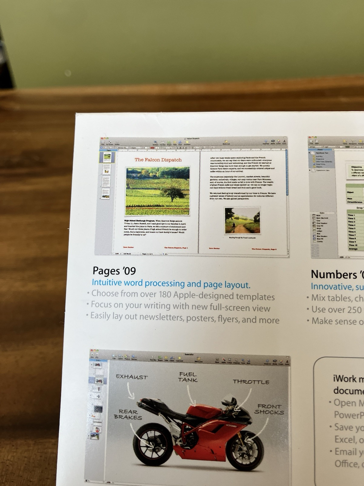 Apple iWork ’09 Retail V9 Full Version MB942Z/A Pages Numbers – Canadian Seller