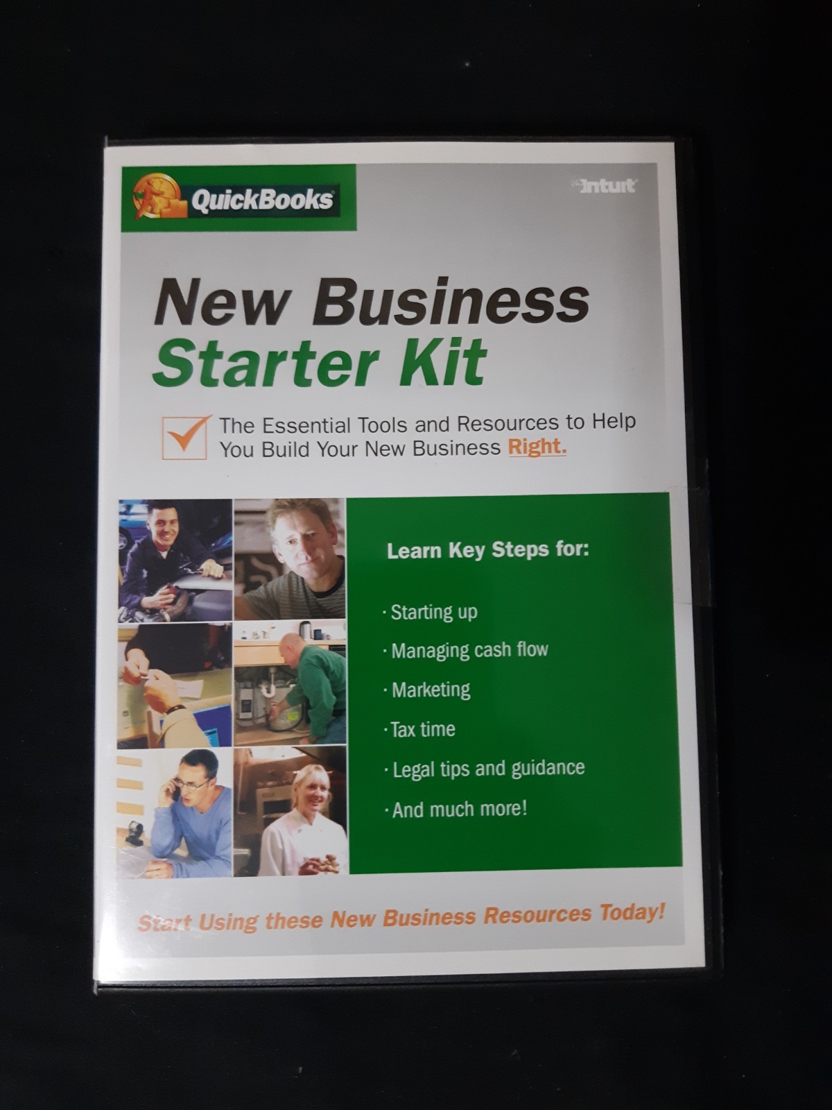 Quickbooks New Business Starter Kit Sealed.