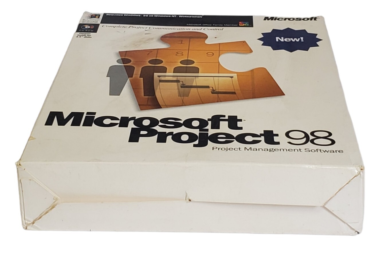 Microsoft Project 98 Software With CD Product Key Included