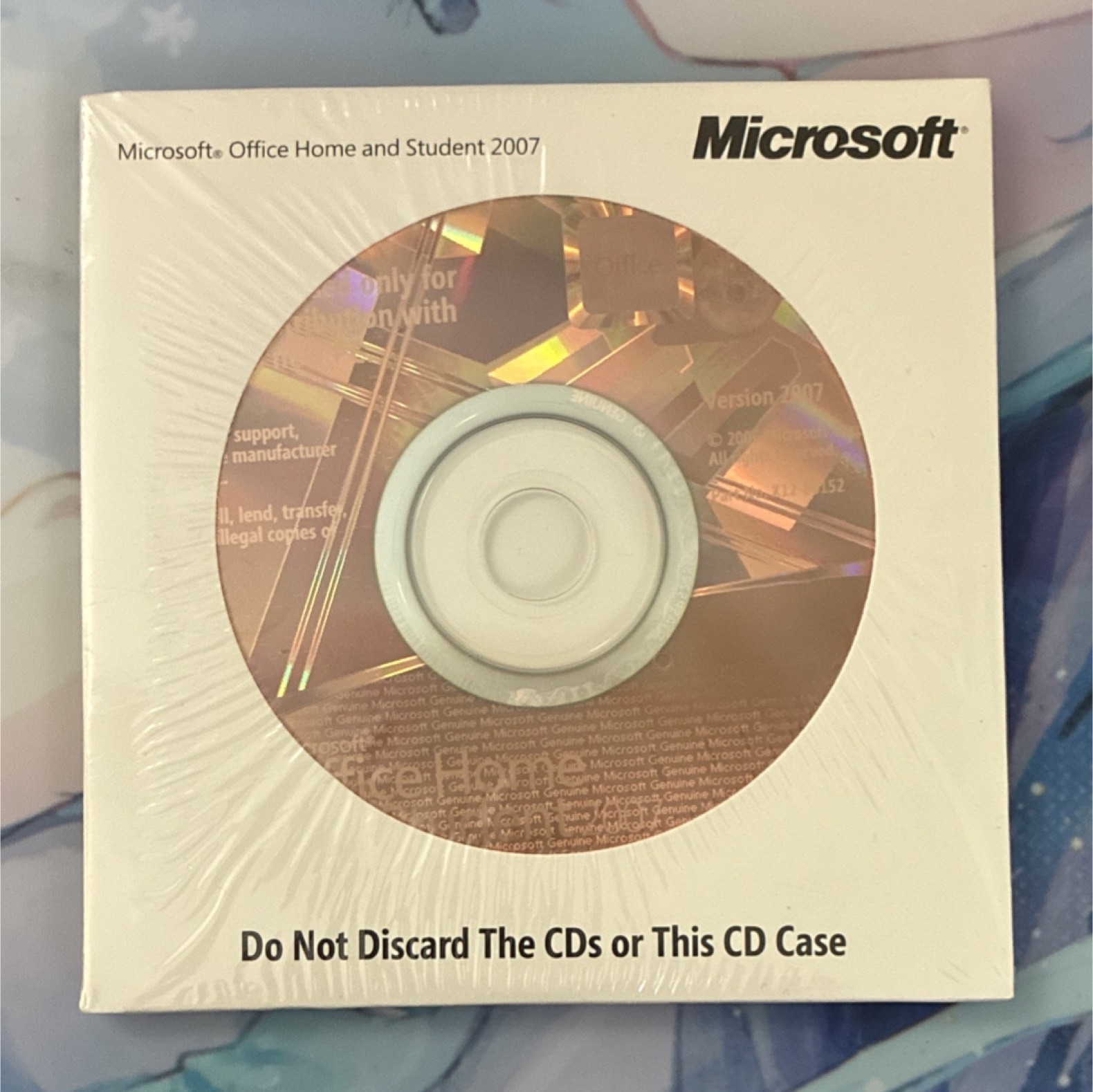 Microsoft Office Home & Student 2007 OEM CD for Windows English (038GJJ)