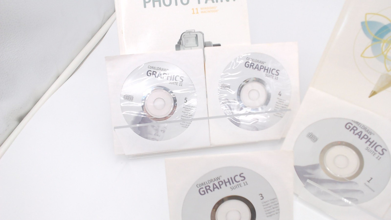 Corel Draw Suite 11 Upgrade NEED Original Photo-Paint & Graphics All Discs