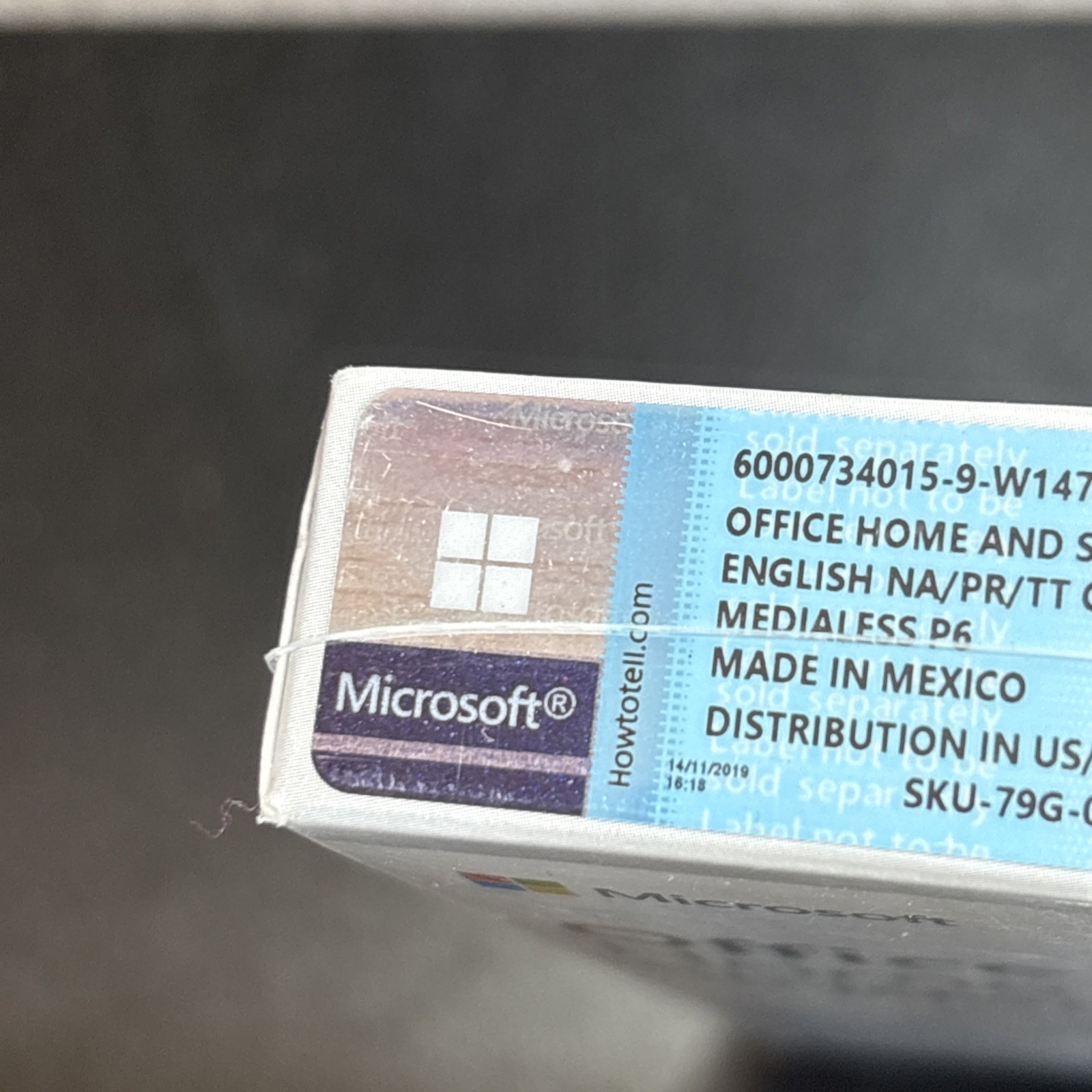 Microsoft Office Home Student 2019 ONE Device Key Windows PC Mac Sealed New