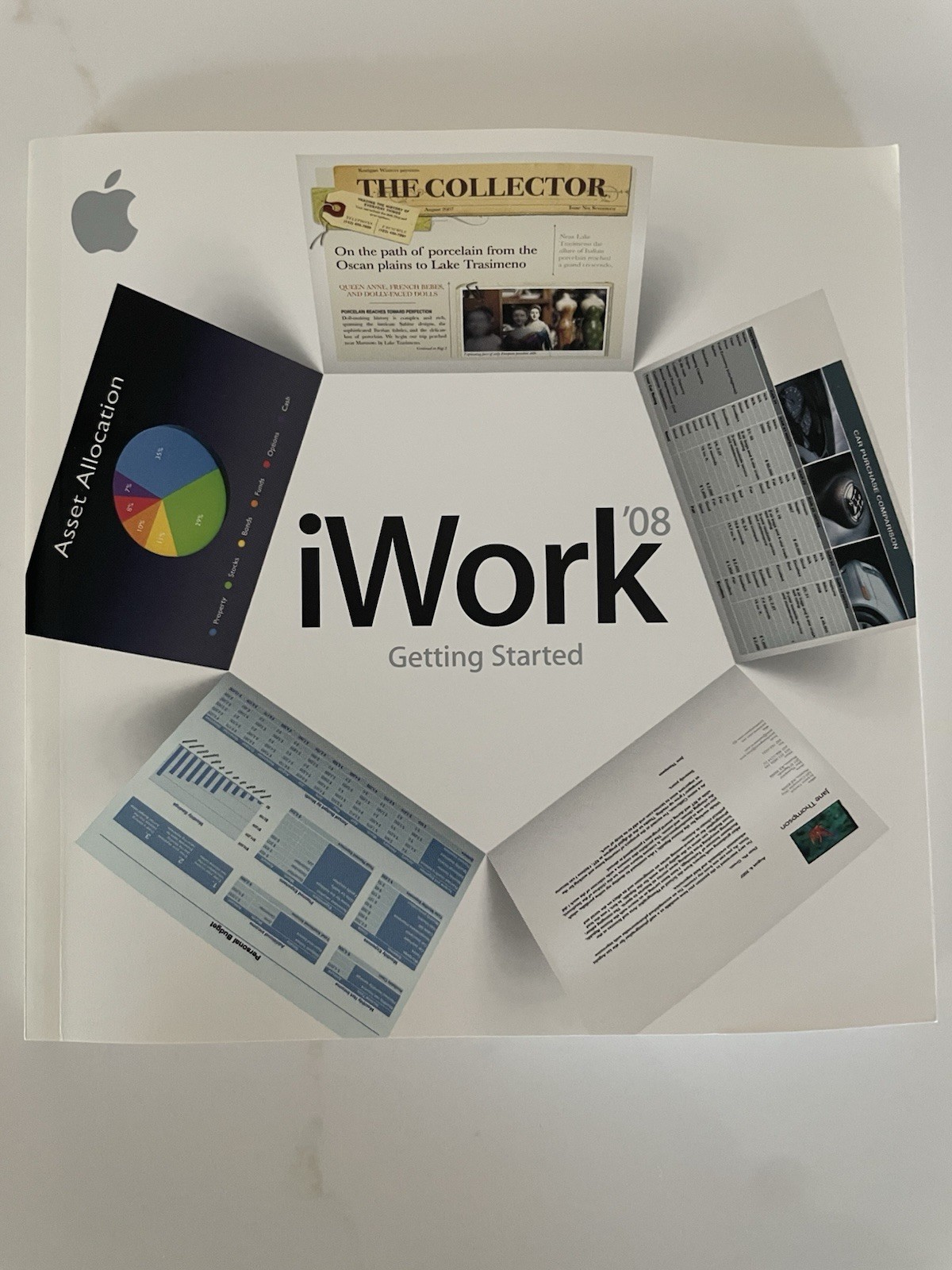 Apple iWork ’08 Family Pack for Mac Pages Numbers Keynote w/ Serial