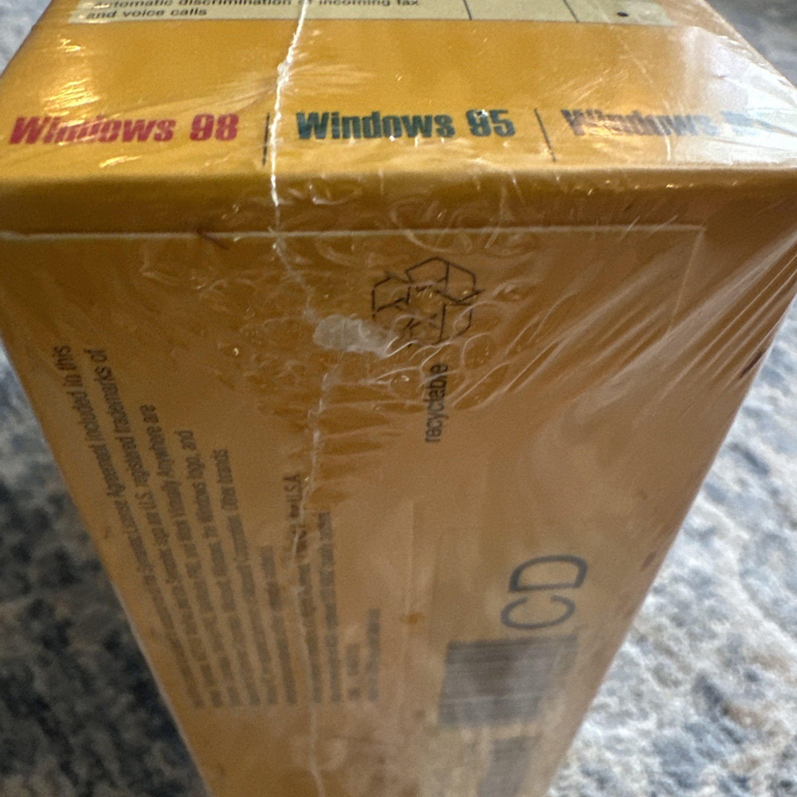 Symantec WinFax Pro Version 9.0 BRAND NEW FACTORY SEALED vintage Windows PC