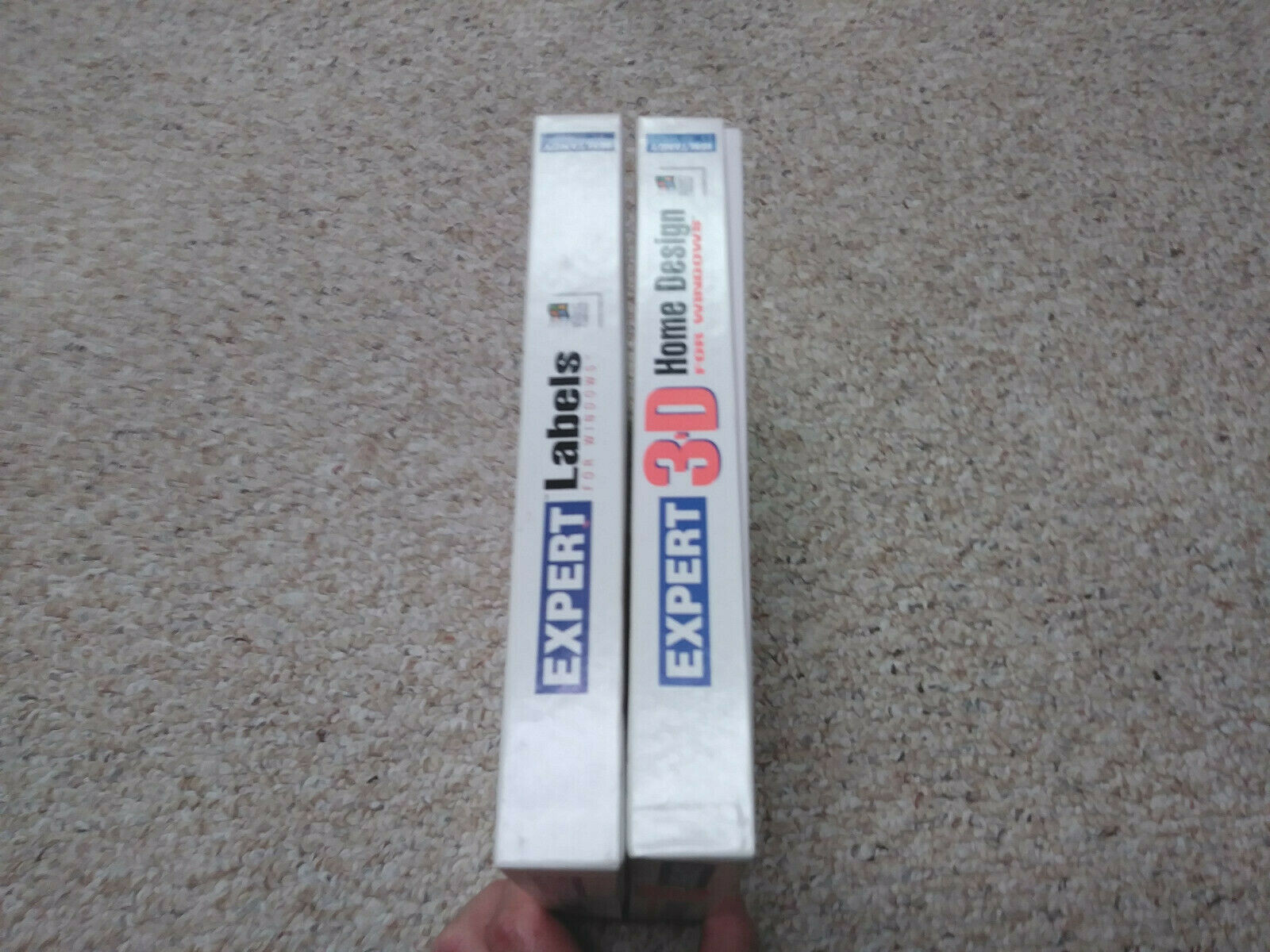 Labels and 3-D Home Design, Expert Software, 1994 PC/IBM/TANDY