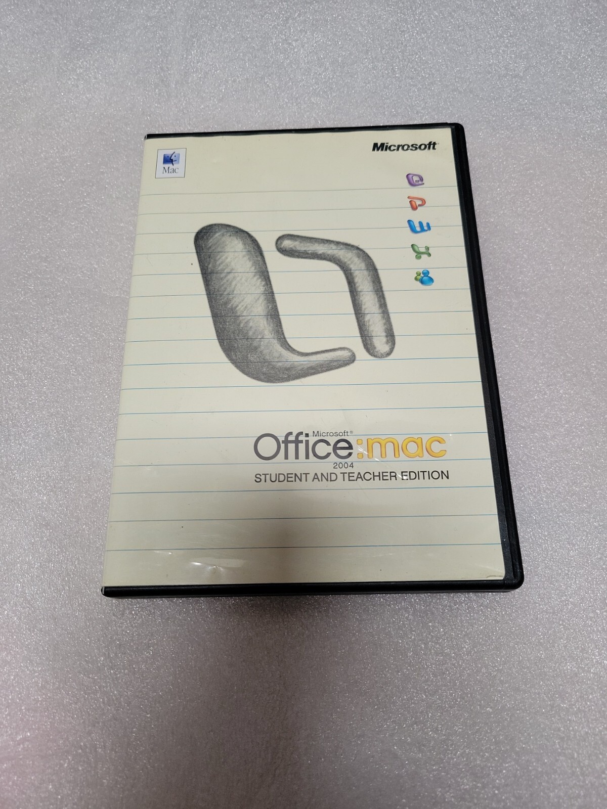 Microsoft Office Mac 2004 Student And Teacher Edition New 3 installs