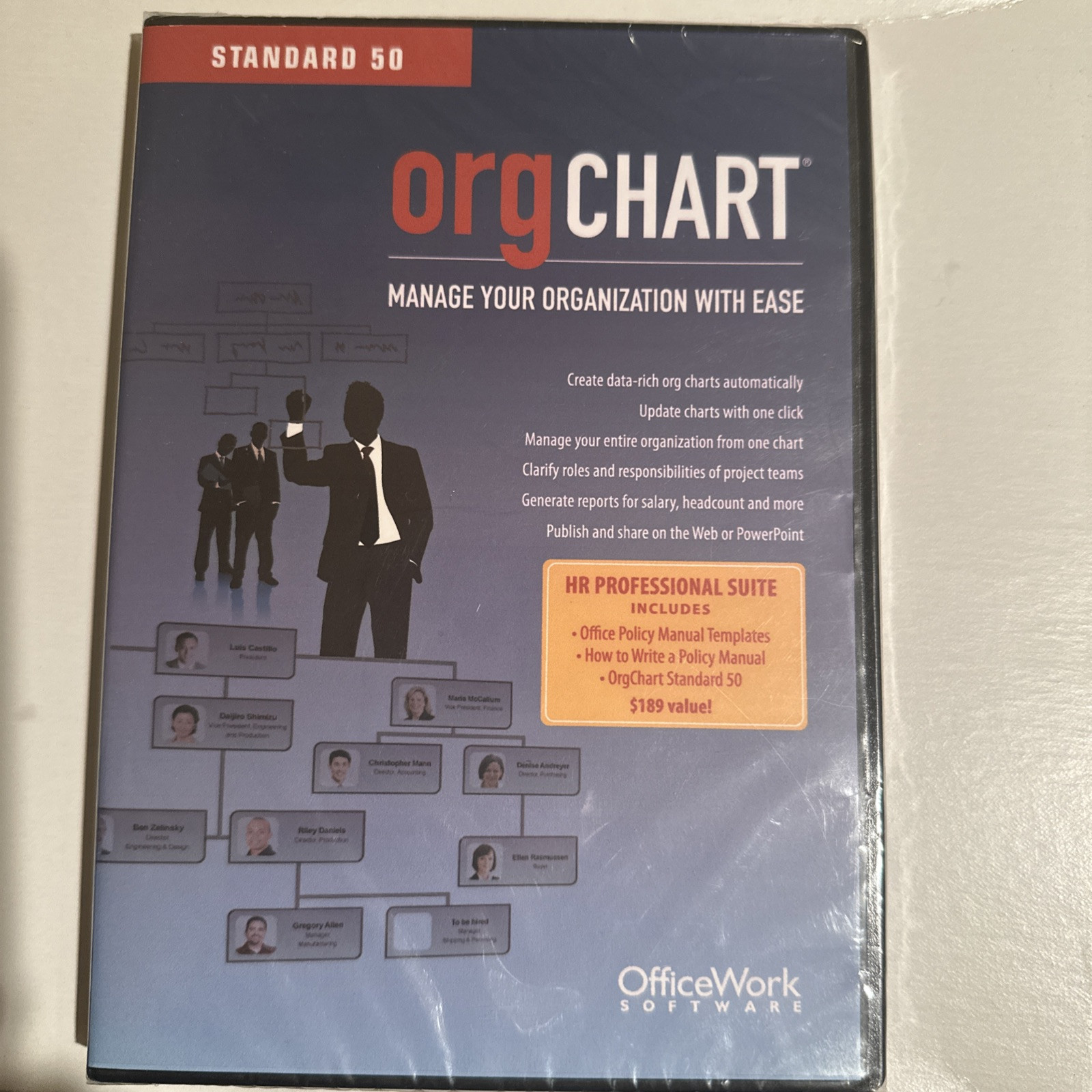 OrgChart *Start Your Small Business up to 50 Employees PC Windows NEW