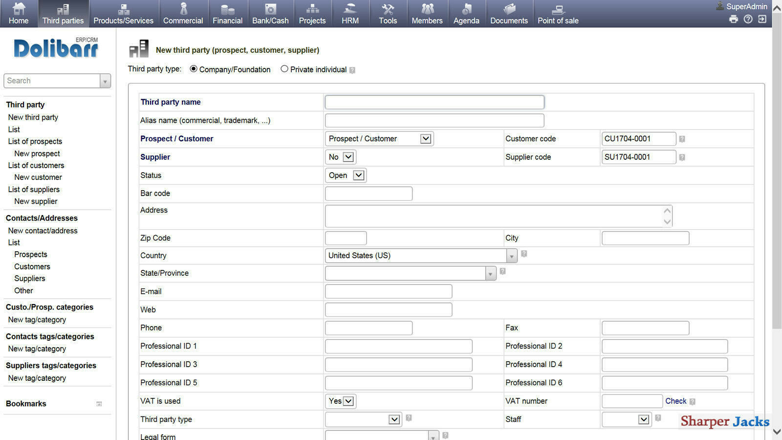 NEW & Fast Ship! Dolibarr Enterprise Resource Planning Business Manager – Linux