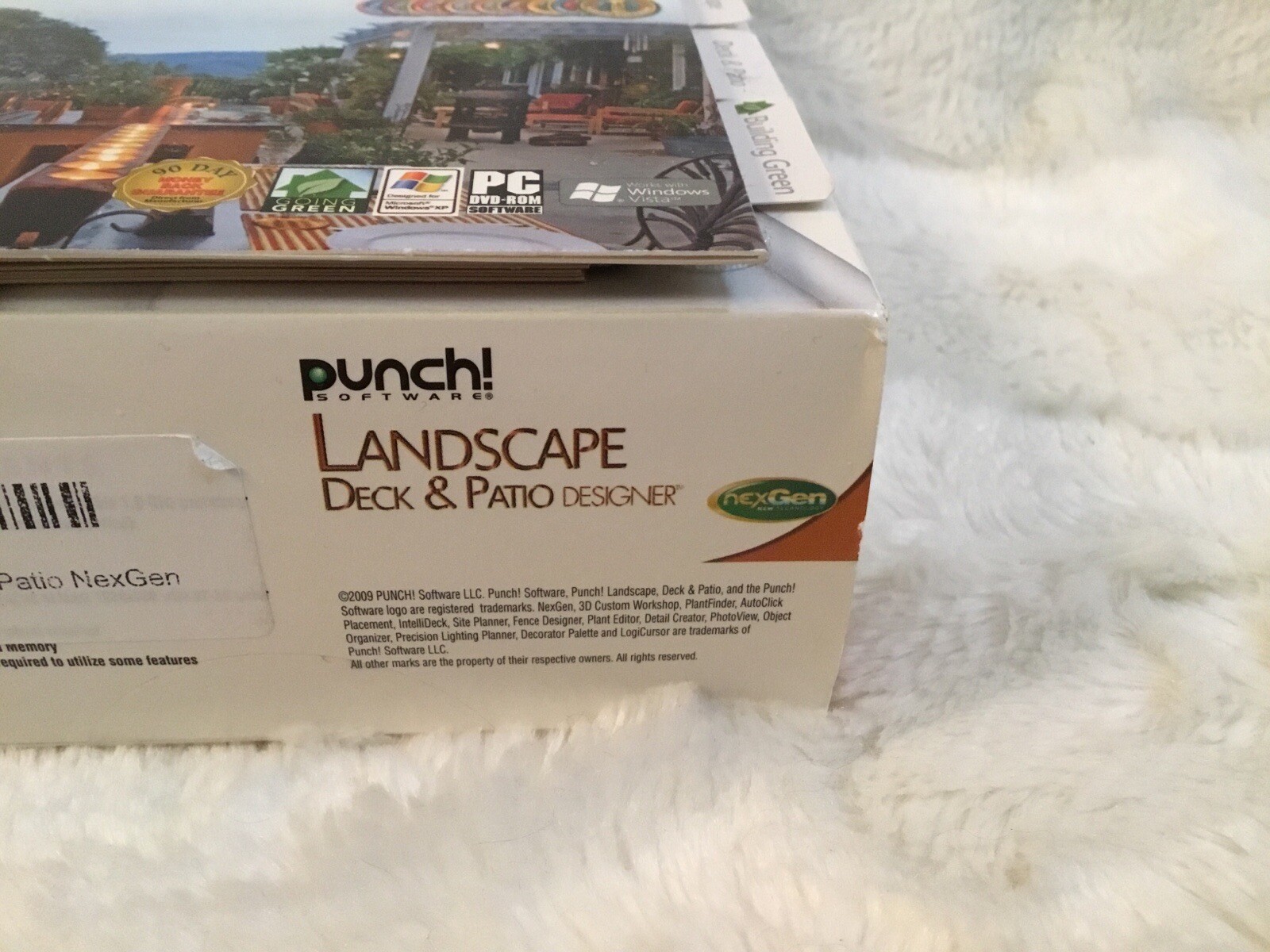Punch! Landscape Deck & Patio Designer 2009 – Includes CD & User Guide – Used