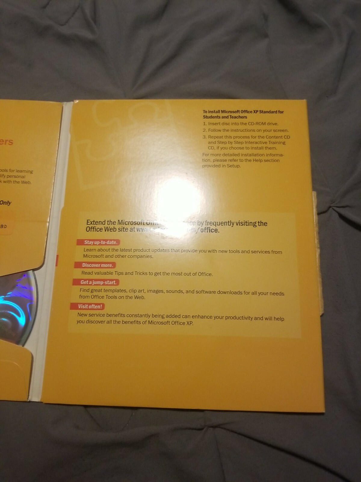 Microsoft Office Xp Standard For Students And Teachers 2002 Version for Window…