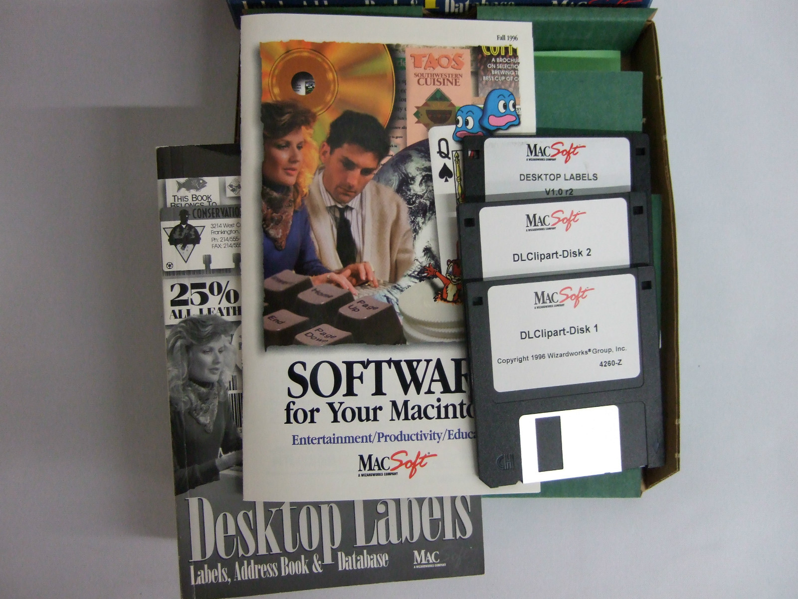 Desktop Labels; Labels, Address Book & Database