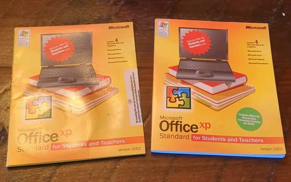 Microsoft Office Xp Standard For Students And Teachers 2002 Version for Windows