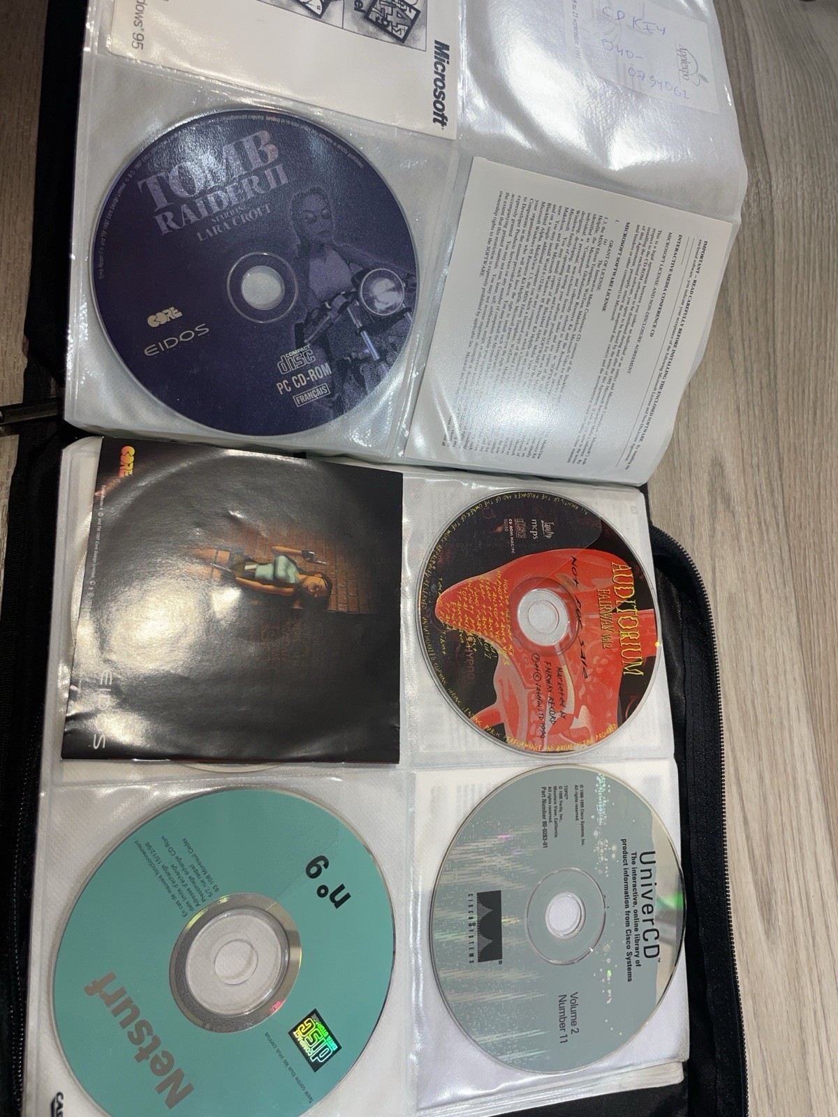 LOT OF 50 + SOFTWARE CD’s: IBM, Microsoft, Adaptec, Bionicle, Sound France CD