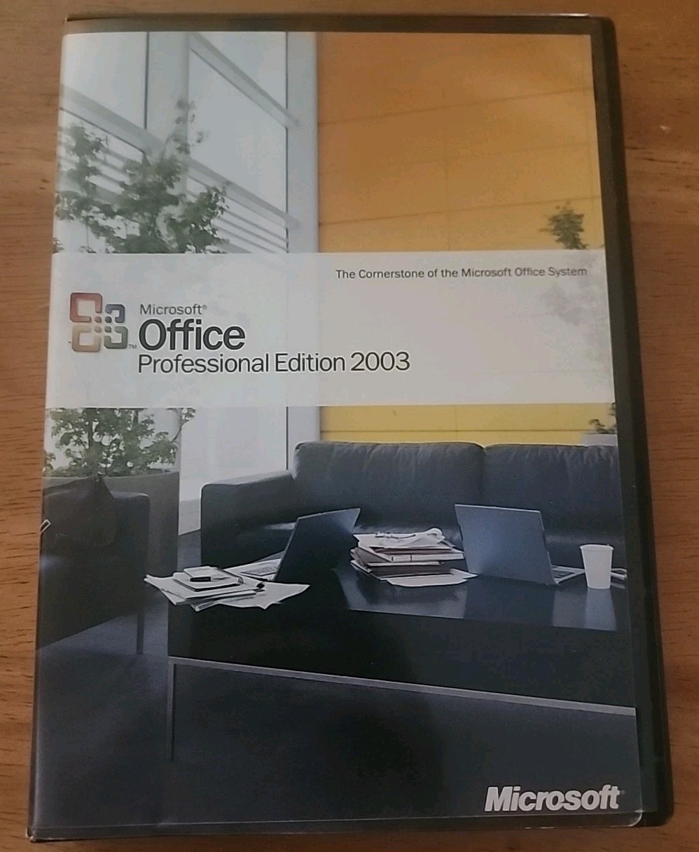 Microsoft Office Professional Edition 2003 with orig product/license key