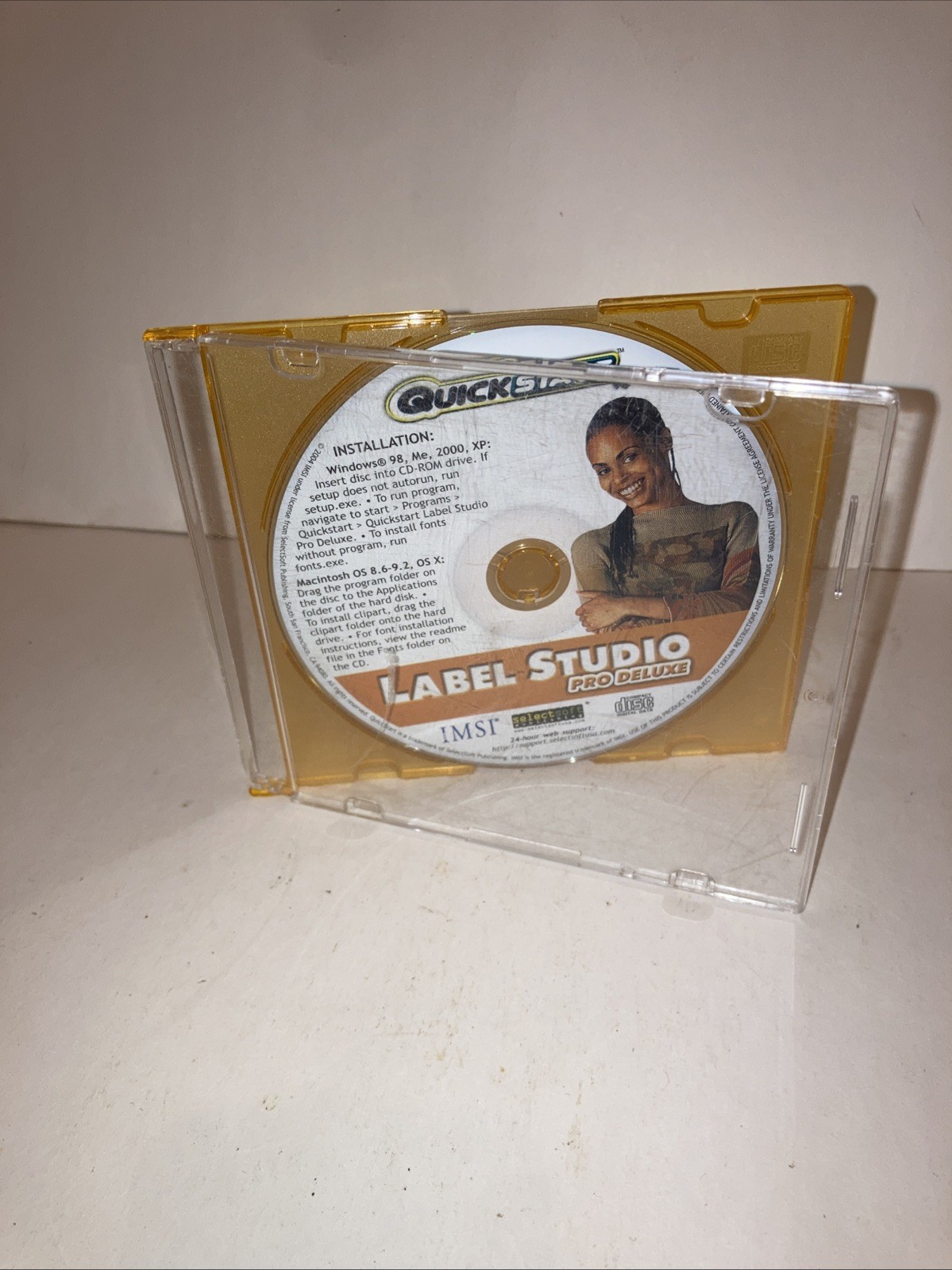 Quickstart Label Studio Pro Deluxe Disk No Artwork Disc Only ￼