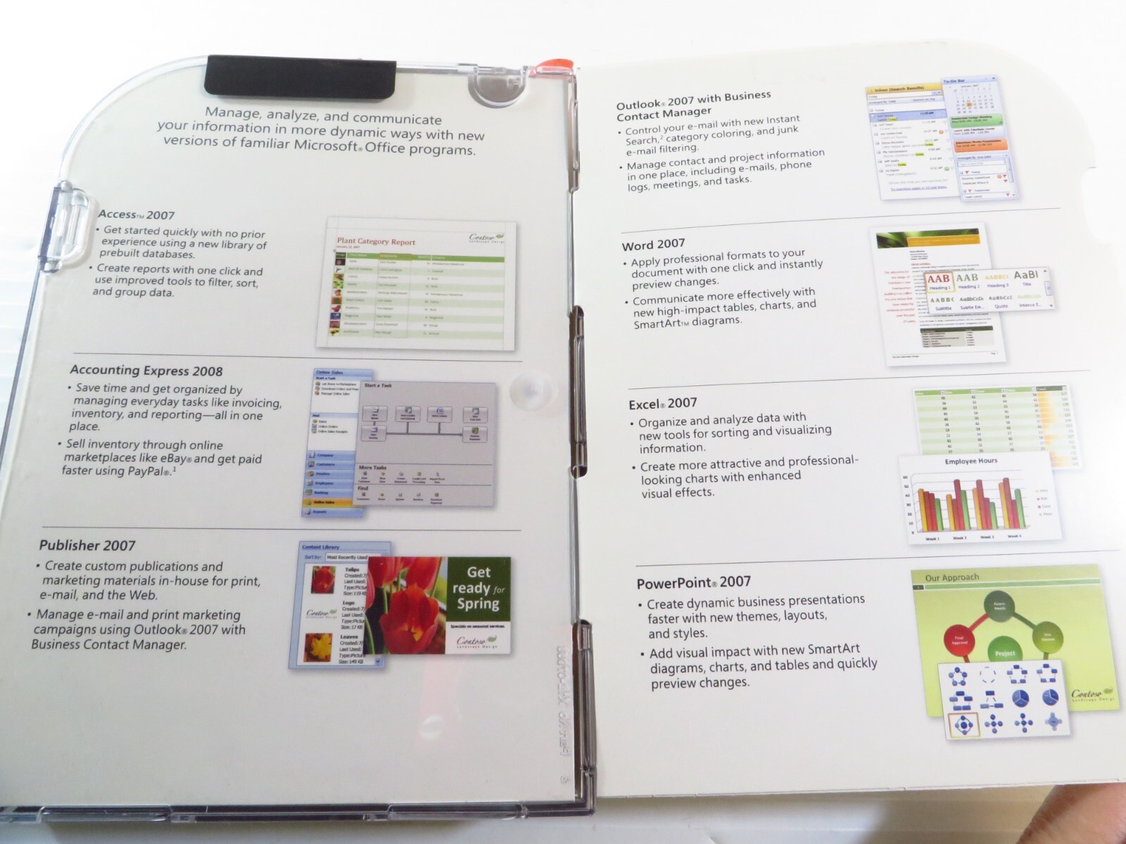 Microsoft Office 2007 Professional Full English Retail Version MS Pro =RETAIL=