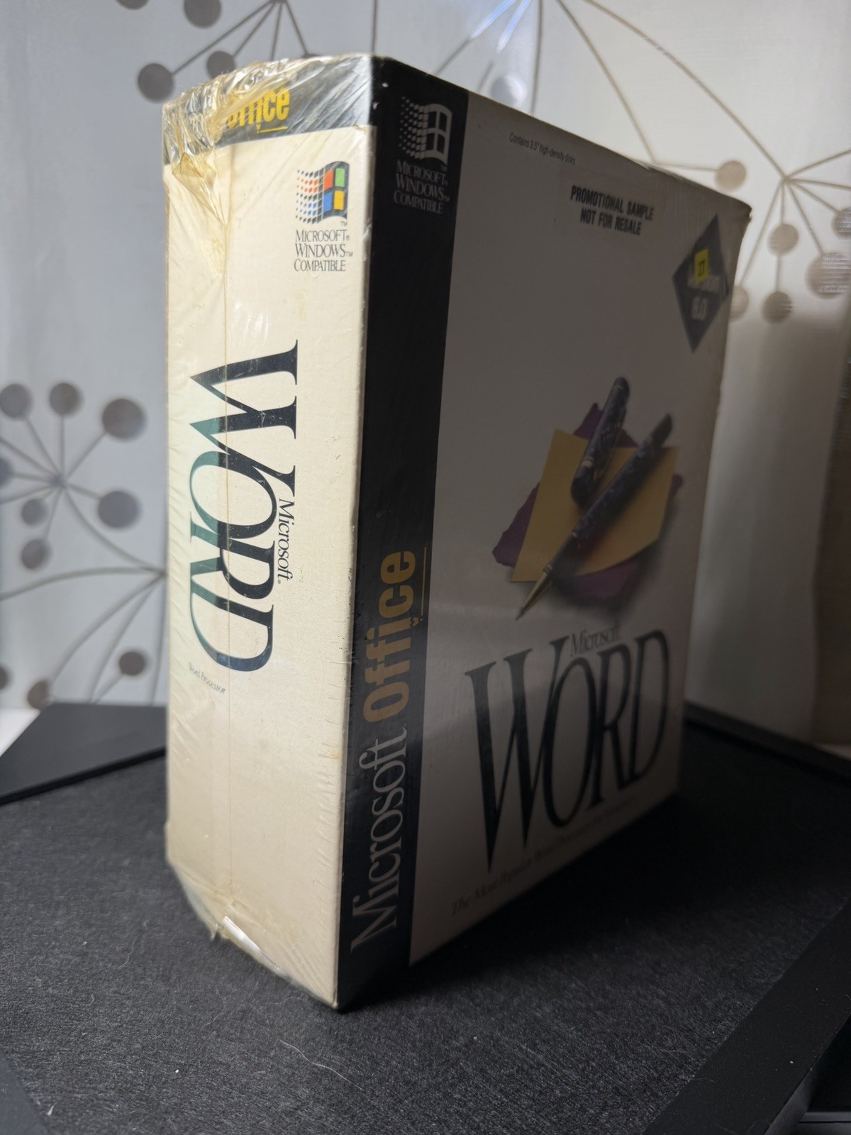 Microsoft Office Word Version 6.0 Retail Package NEW sealed 3.5″ floppy discs