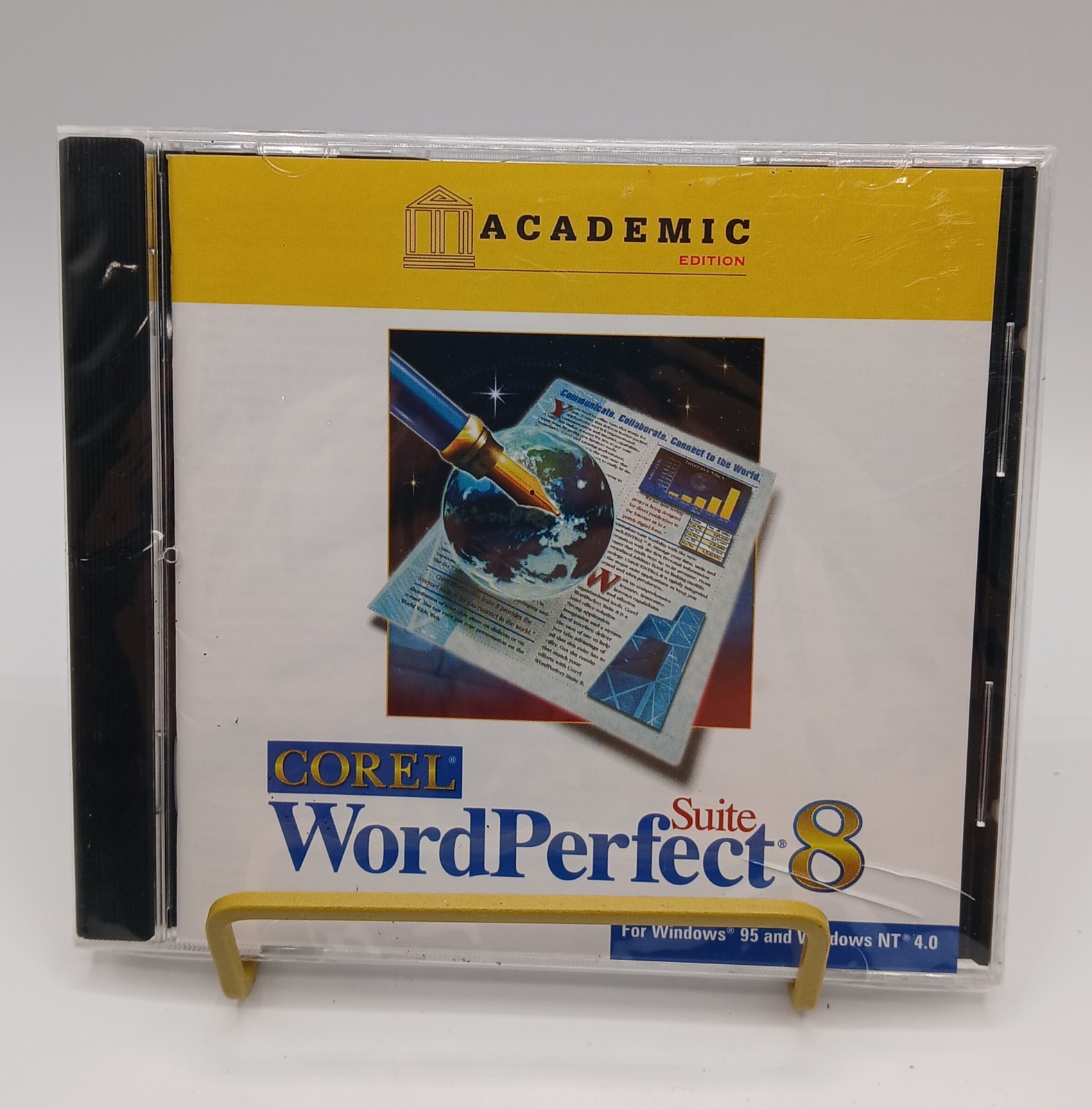 New Sealed Corel Wordperfect Suite 8 Academic Edition For Windows 95 & NT 4.0 B