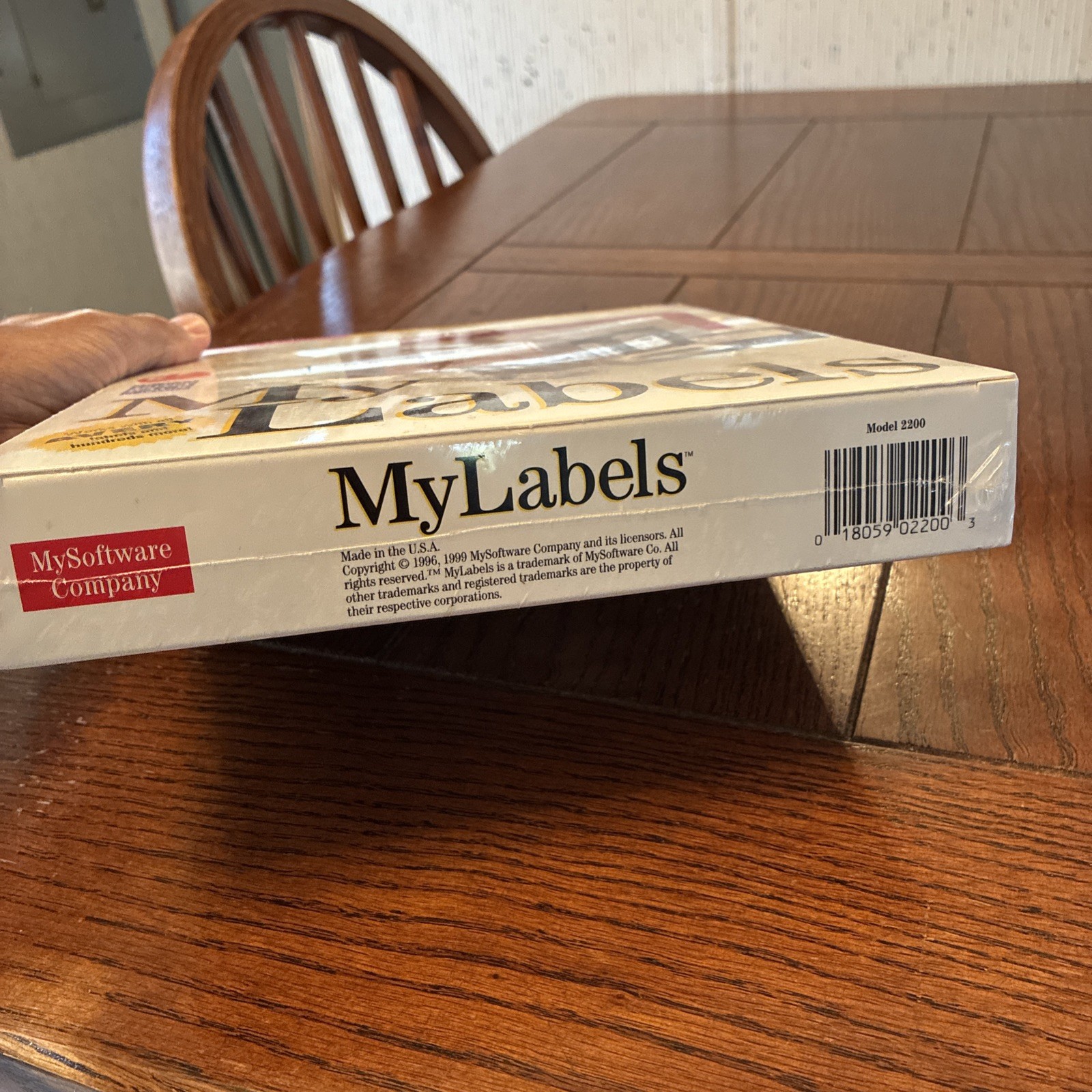 MySoftware Company My Labels CD-Rom For Windows 95 And 3.1 SEALED