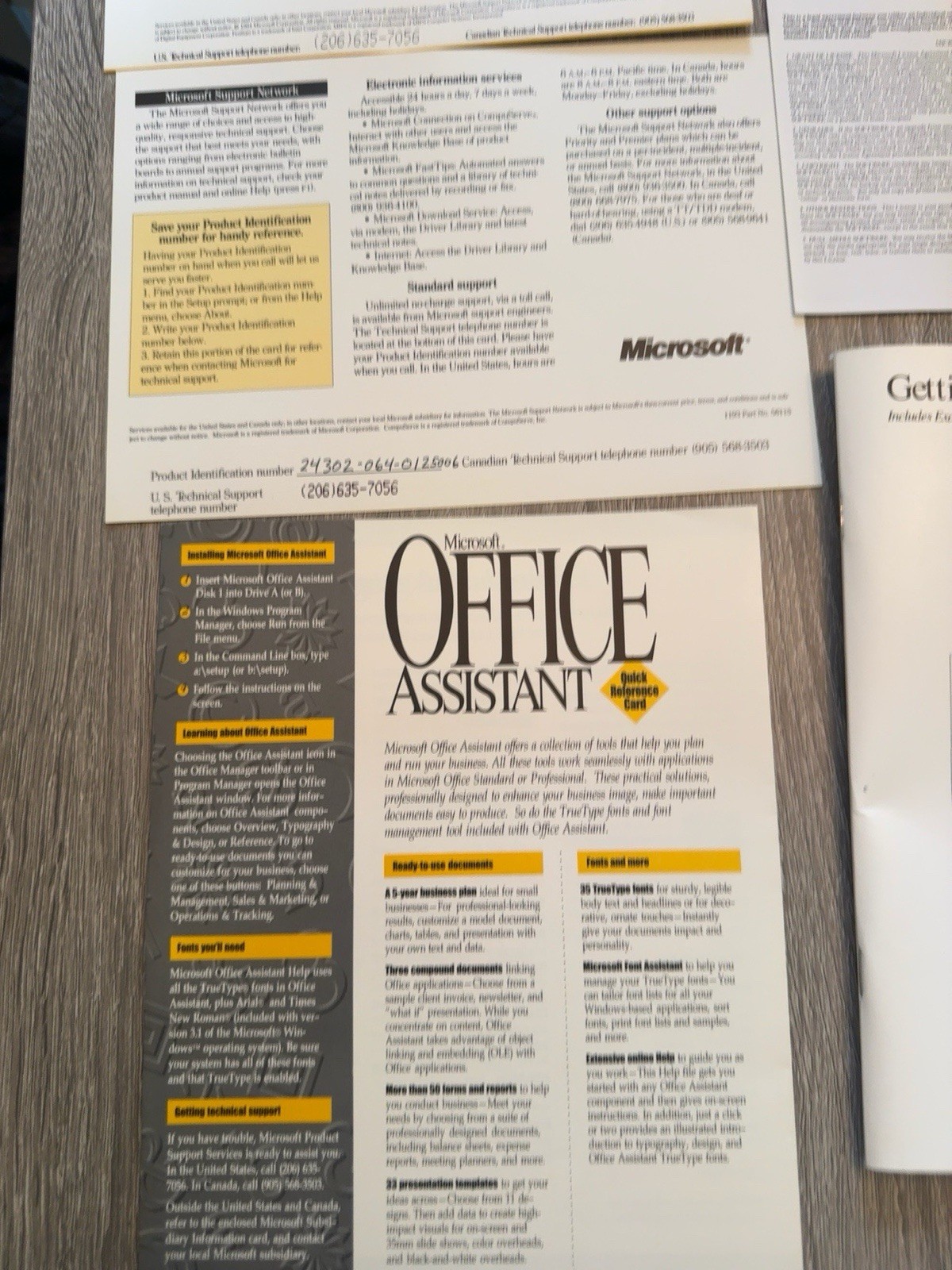 Microsoft Office Professional 4.3 Upgrade Complete 31 Floppy Disk Set w/ License