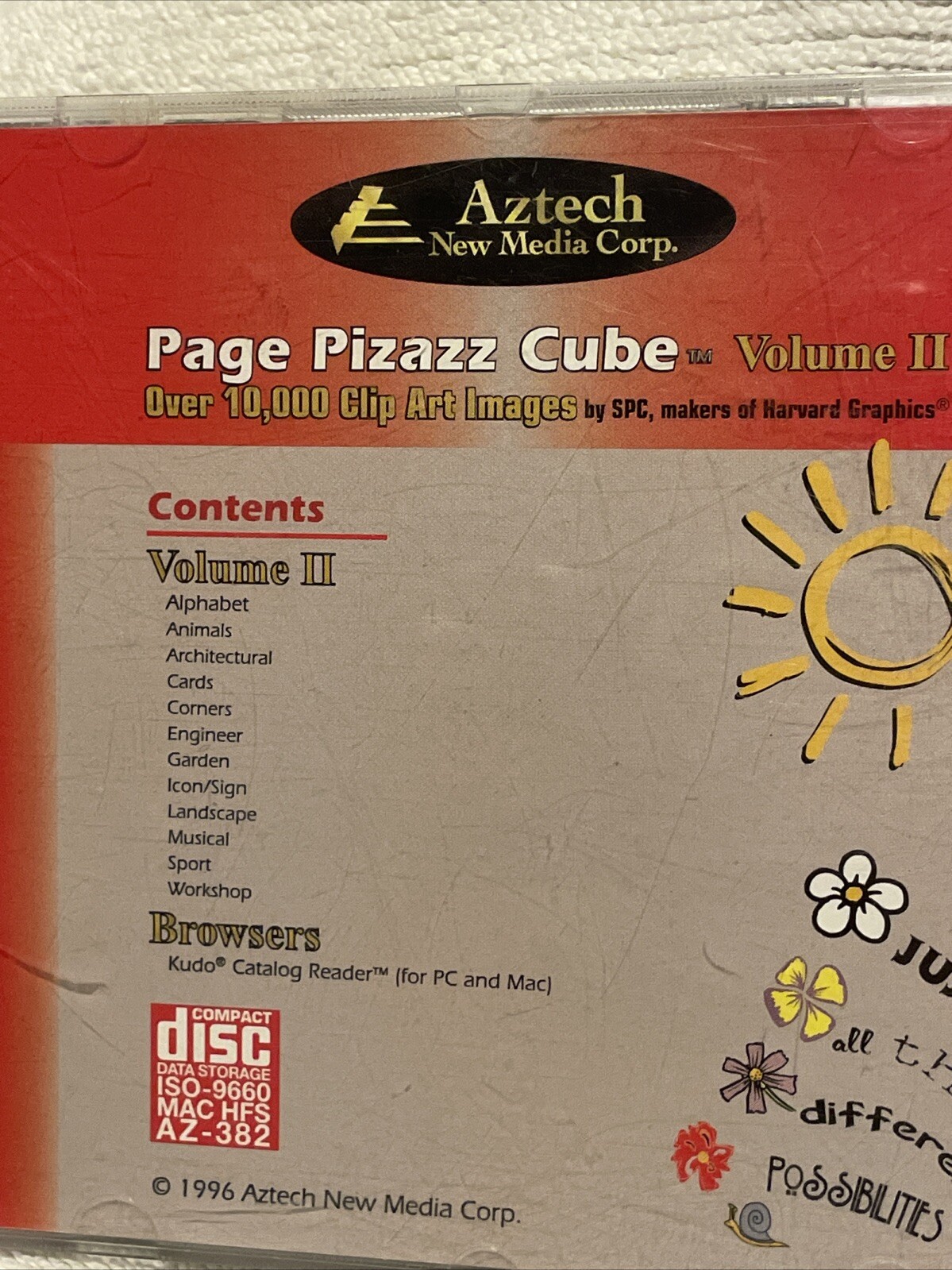 PAGE PIZAZZ CUBE VOLUMES 2 & 6- PC WINDOWS 95/3.1/MAC Fast Free Shipping