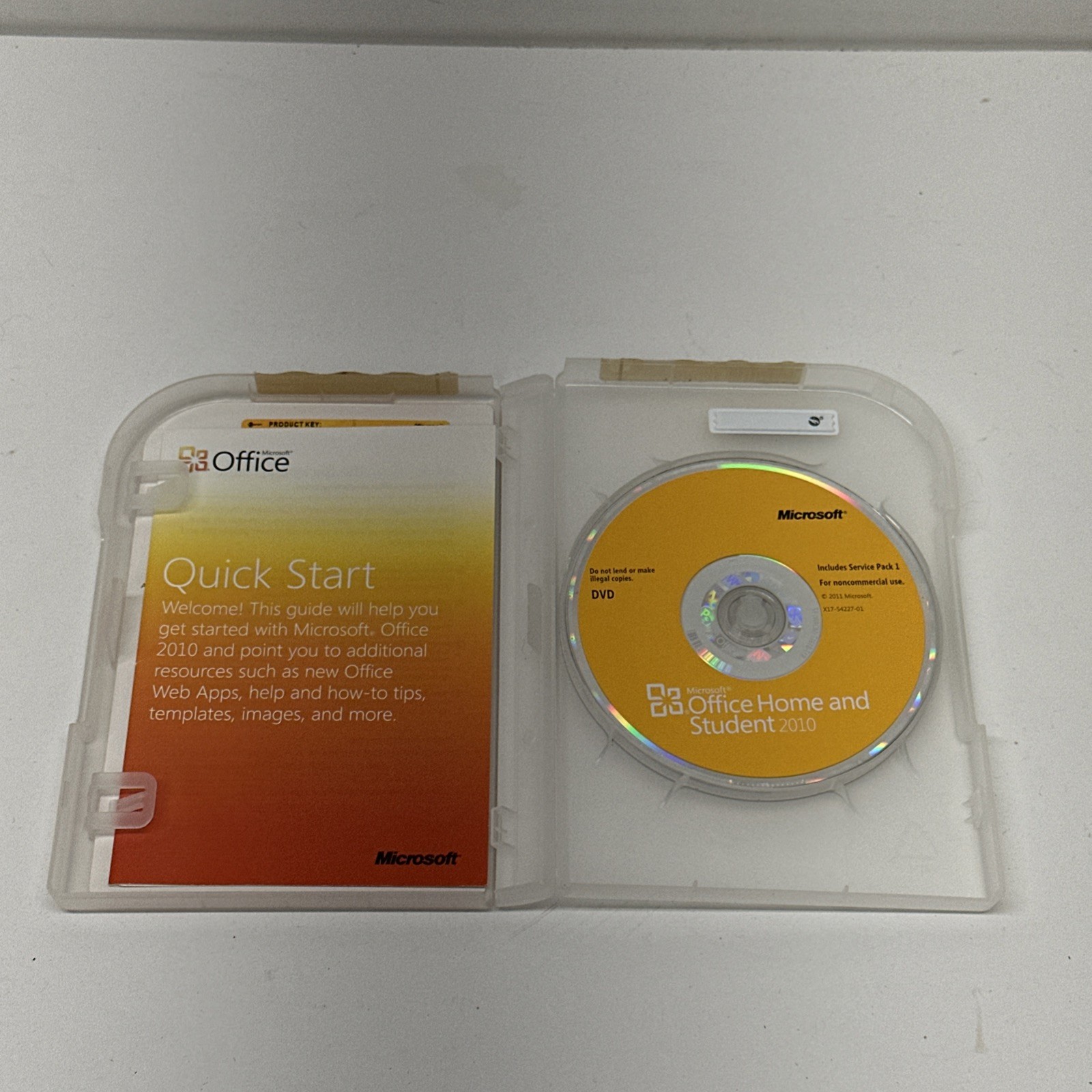 Microsoft Office 2010 Home and Student Family Pack Licensed For 3PCs Retail Box