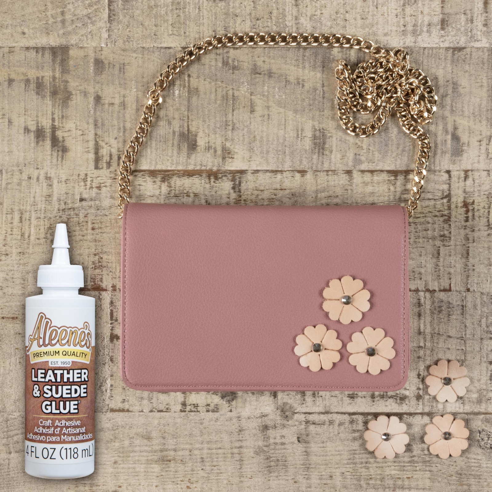 Aleene’S Aleenes Leather Suede Glue Adhesive For Crafts Embellishments Light
