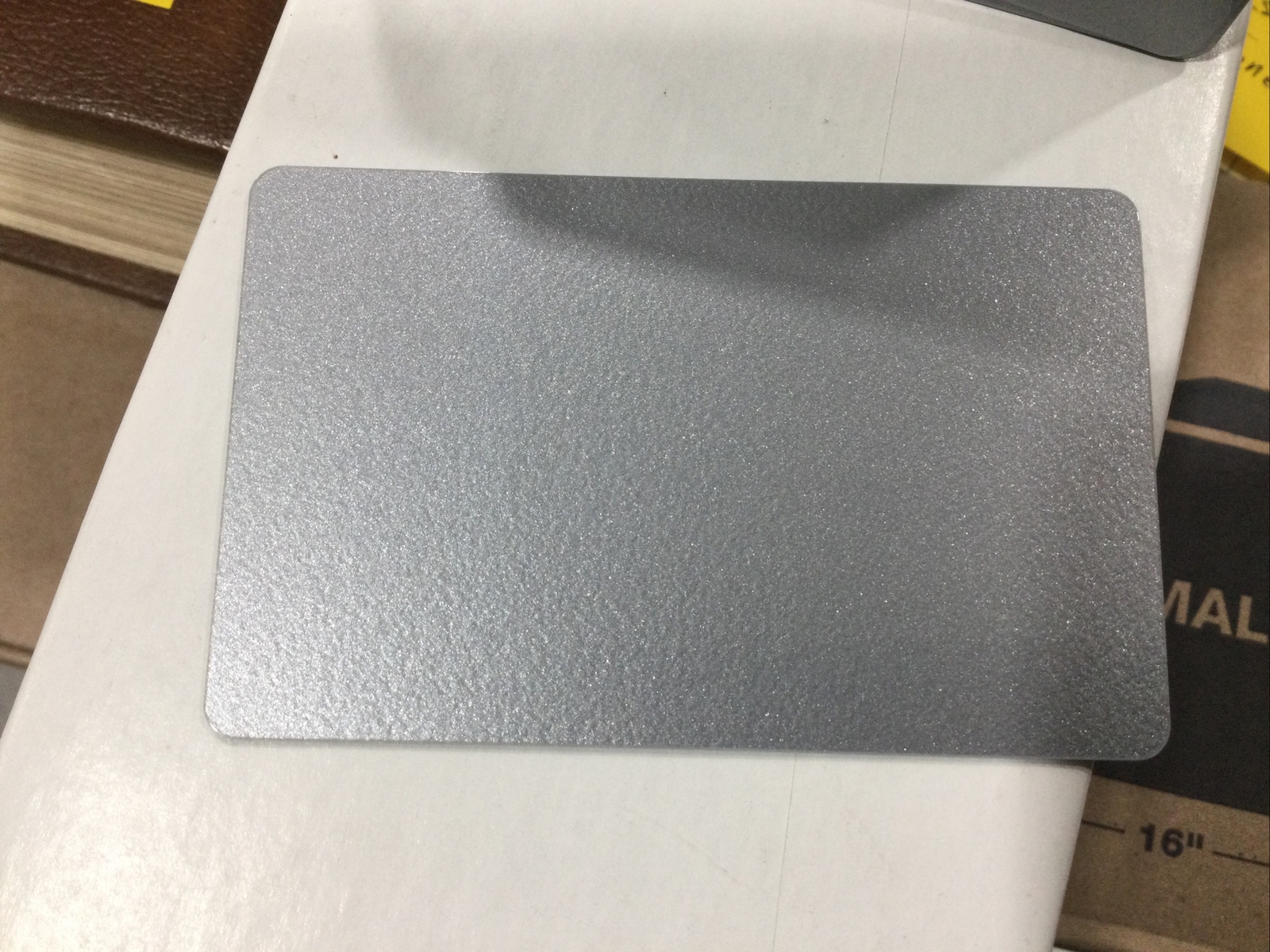 1 Box 500 ct mixed Blank Silver 0.03 mil and blank white 0.013 mil