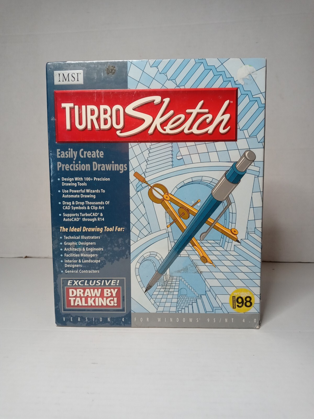 IMSI Turbo Sketch Exclusive Draw by Talking Software NEW