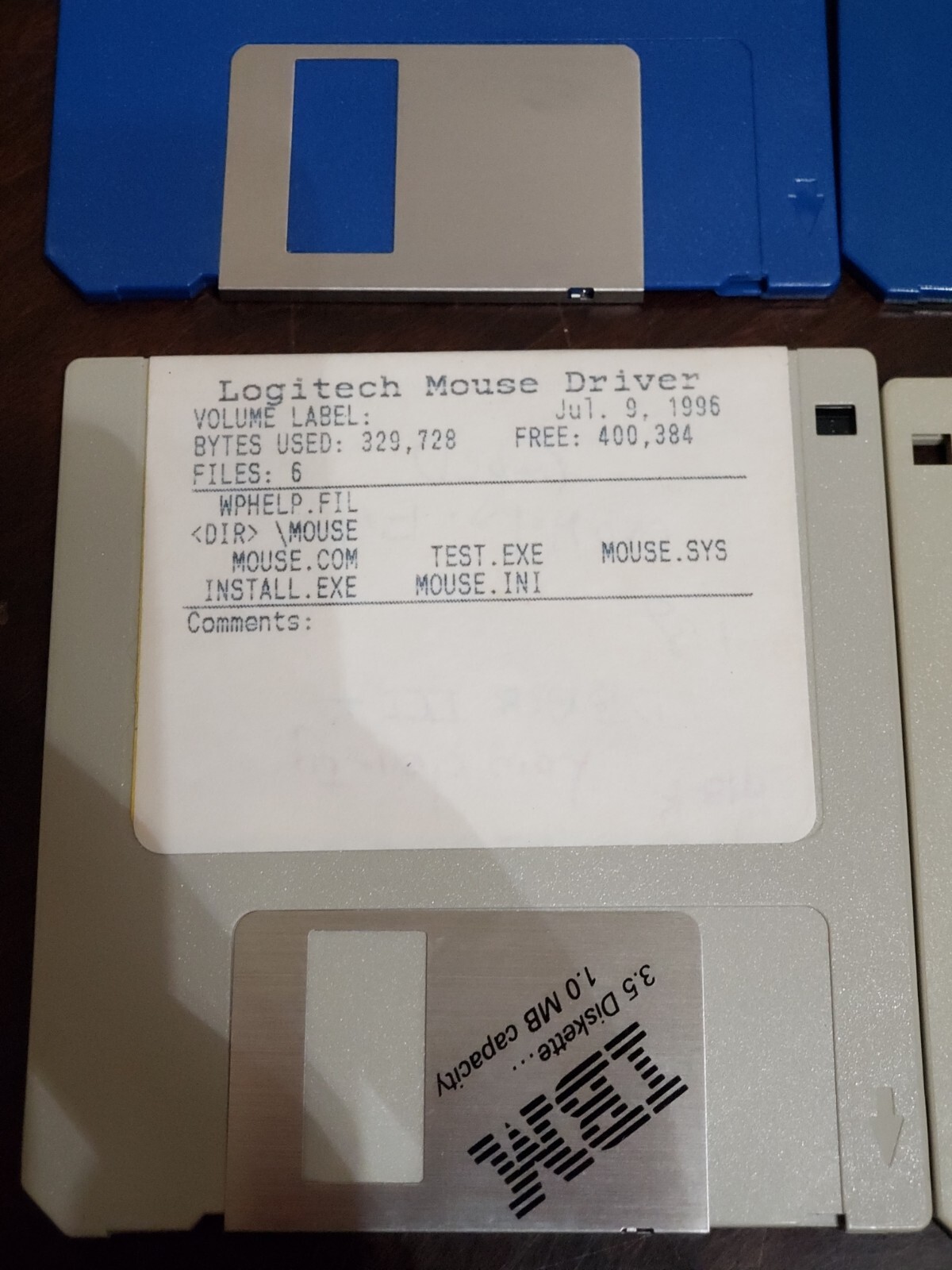Lot Of 7 Mouse 3.5″ Diskettes BSR Driver Serial Version For IBM Suncom Logitech