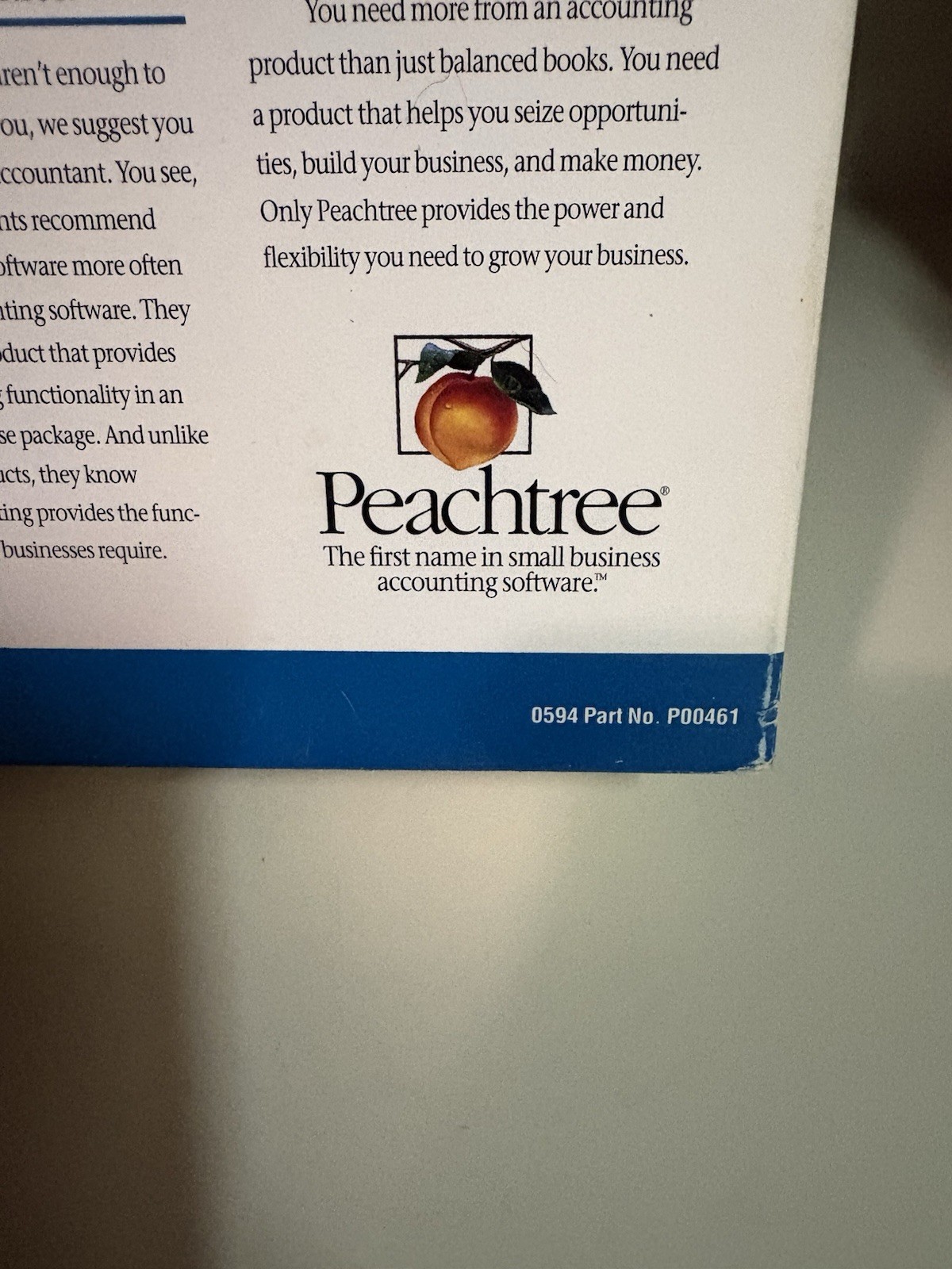 Peachtree Accounting For Windows 3.0 (Used)
