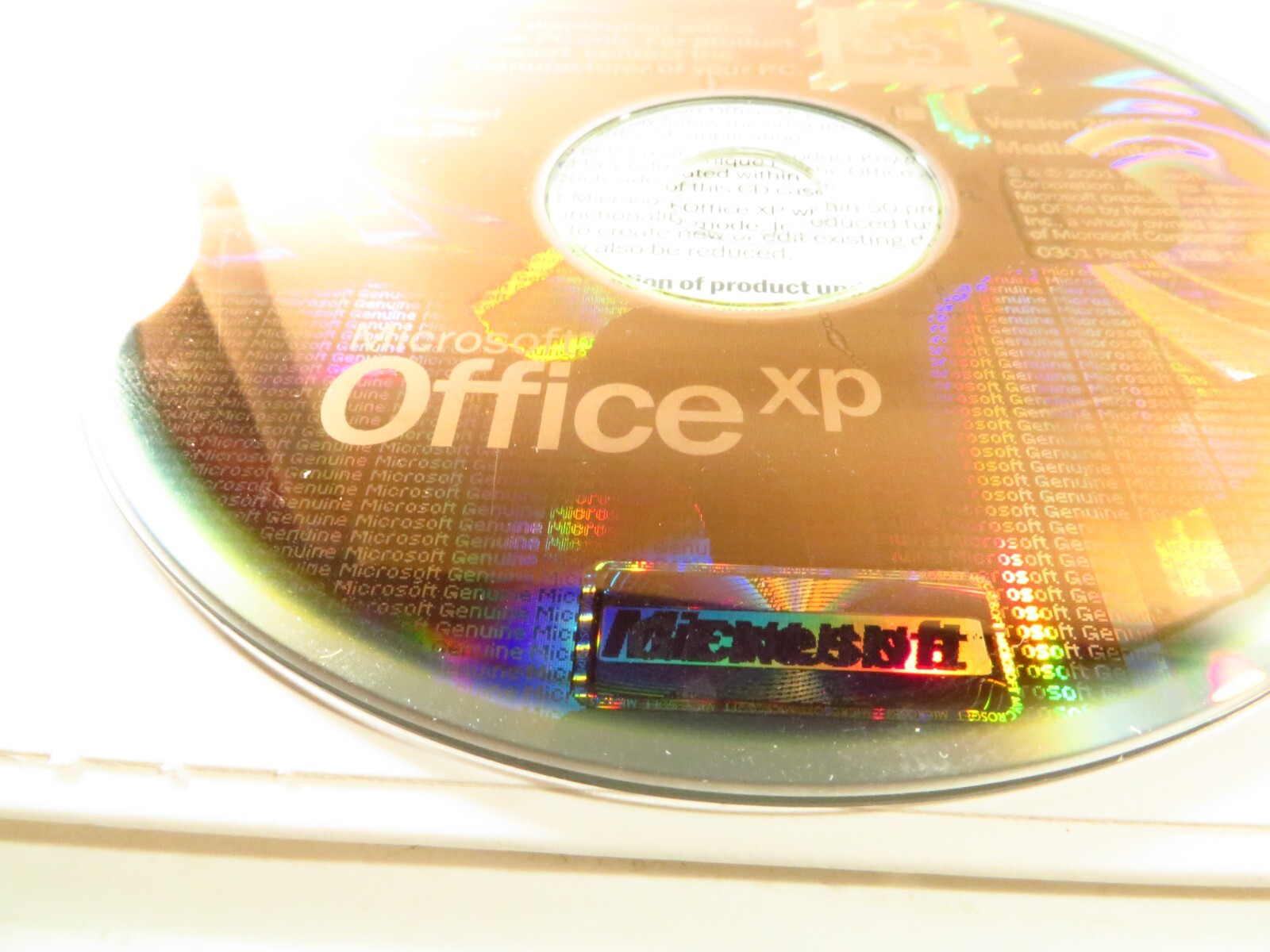 Genuine Microsoft Office XP Small Business Edition SBE w/ Product Key from Dell