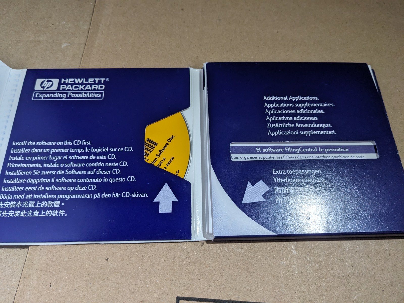 HP Software Set C4460-12213 – CD-Writer Plus + Corel Print Office + NEATO +